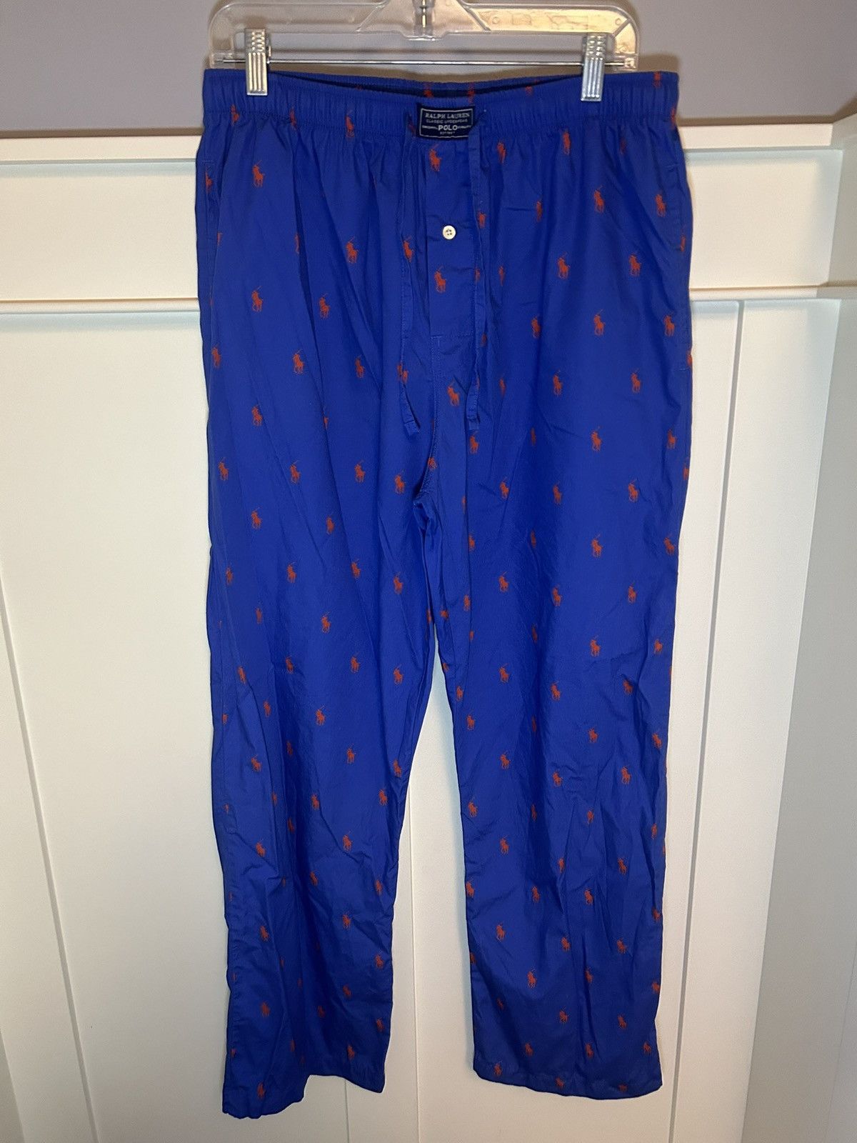 Polo Ralph Lauren Polo Ralph Lauren all-over pony pajama pants Size US 32 / EU 48 - 1 Thumbnail