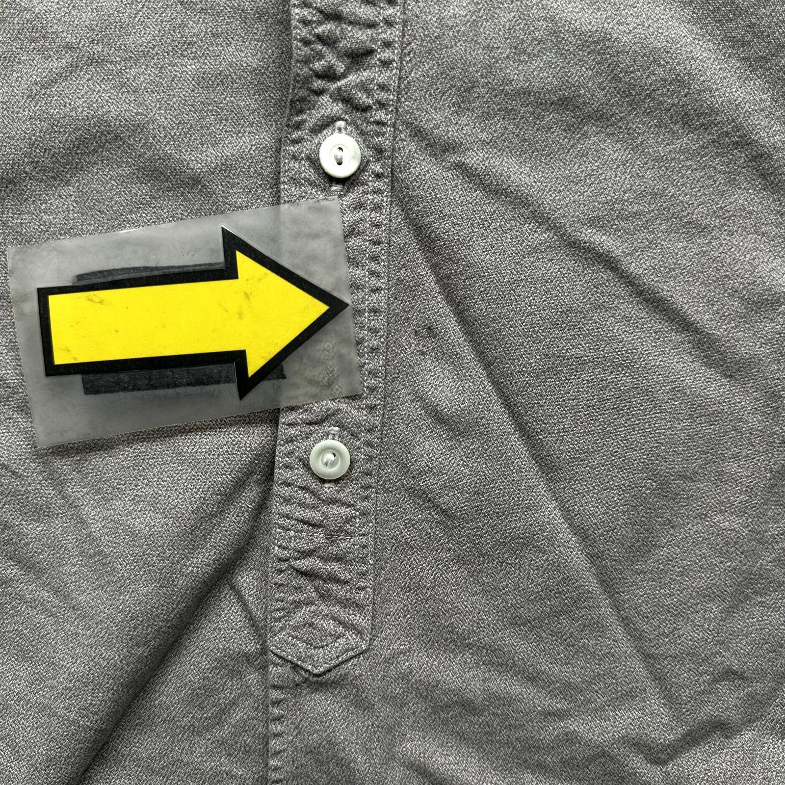 J.Crew J Crew Button Down Long Sleeve Gray Casual Shirt Mens Large Size US L / EU 52-54 / 3 - 9 Thumbnail