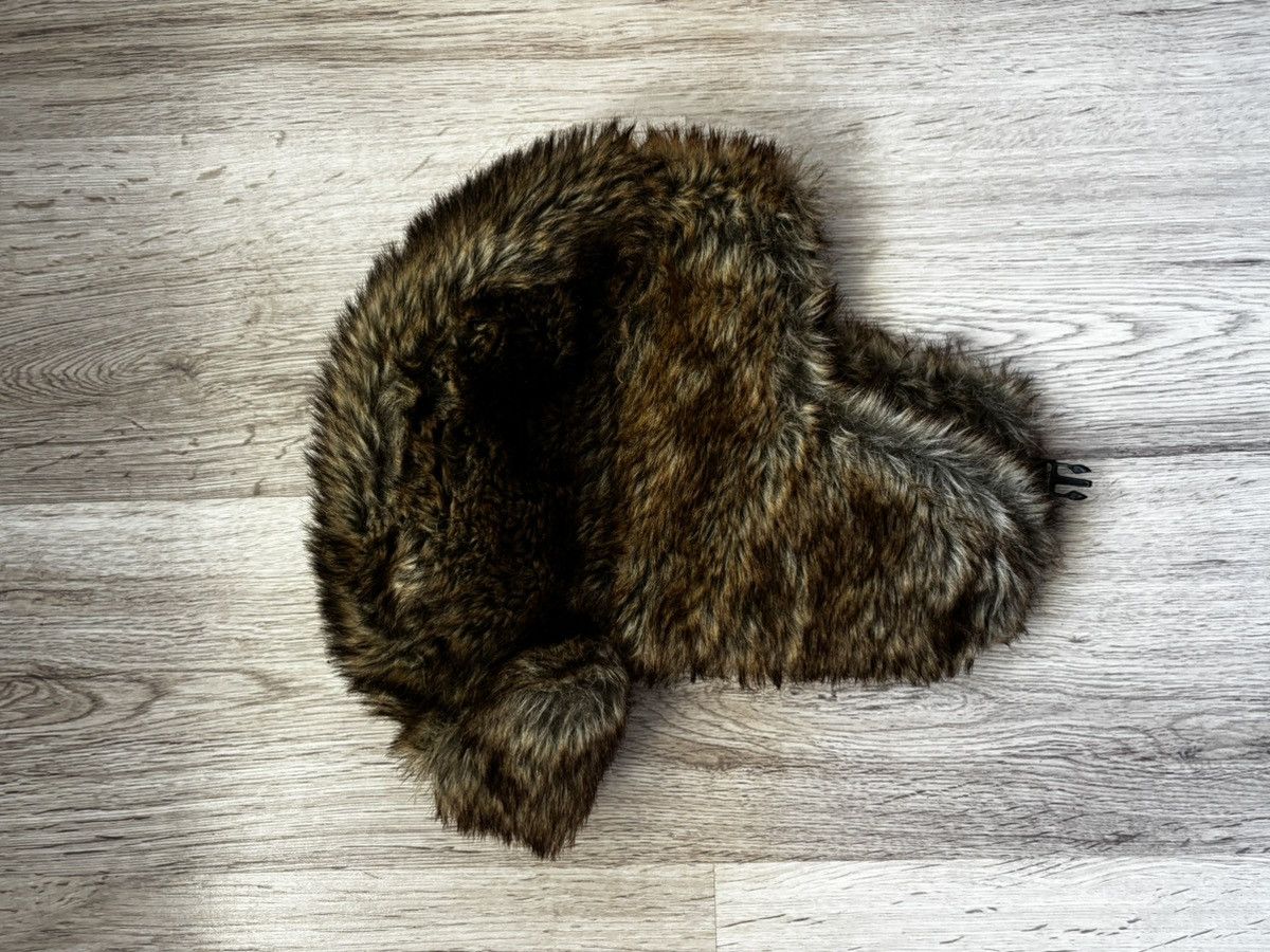 Other Lemon Collection Faux Fur Ushanka Hat | Y2K Danish Design Size ONE SIZE - 17 Thumbnail
