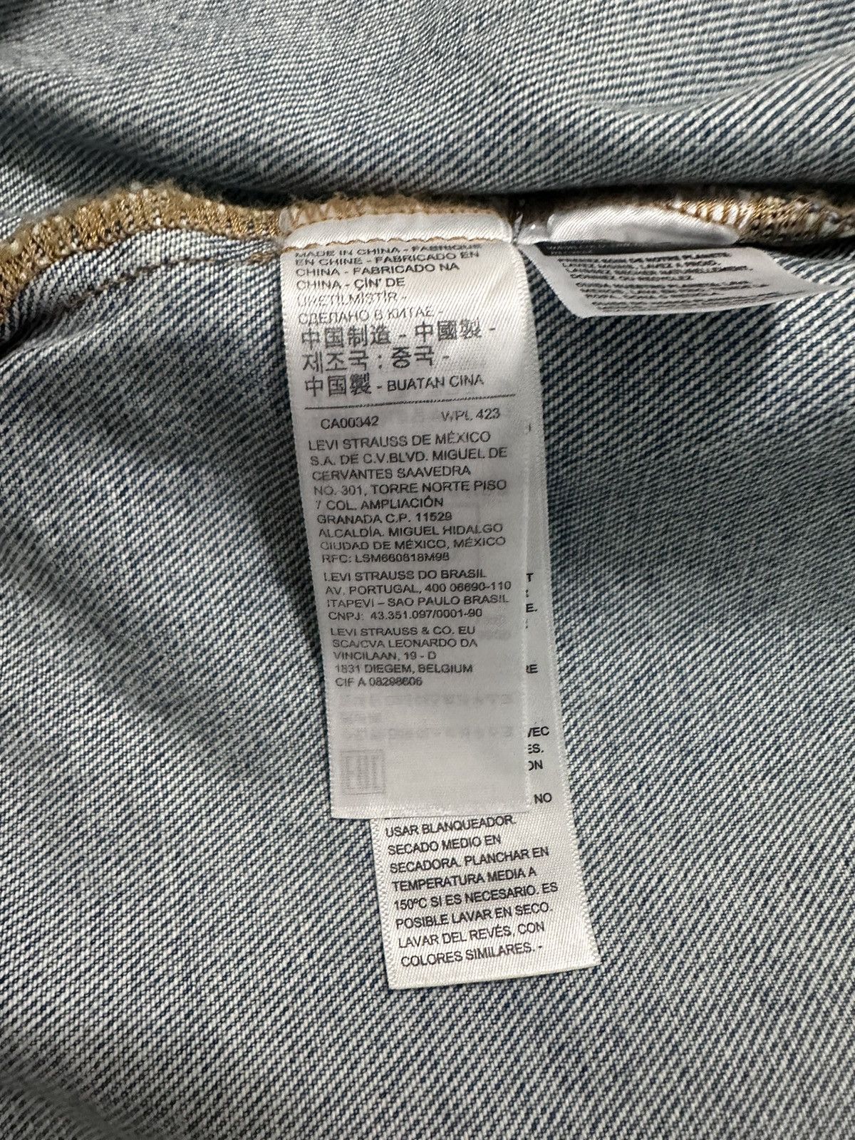 DENIM TEARS × Levi's Denim Tears x Levi's Jacket Size US S / EU 44-46 / 1 - 12 Thumbnail