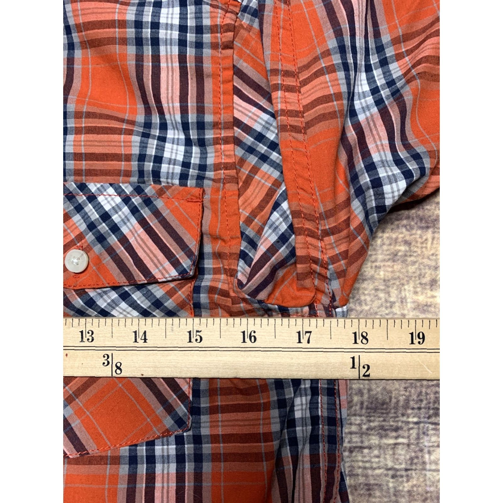 Vintage VINTAGE Urban Pipeline Mens Long Sleeve Button Up Shirt Red White Plaid Size US L / EU 52-54 / 3 - 5 Thumbnail