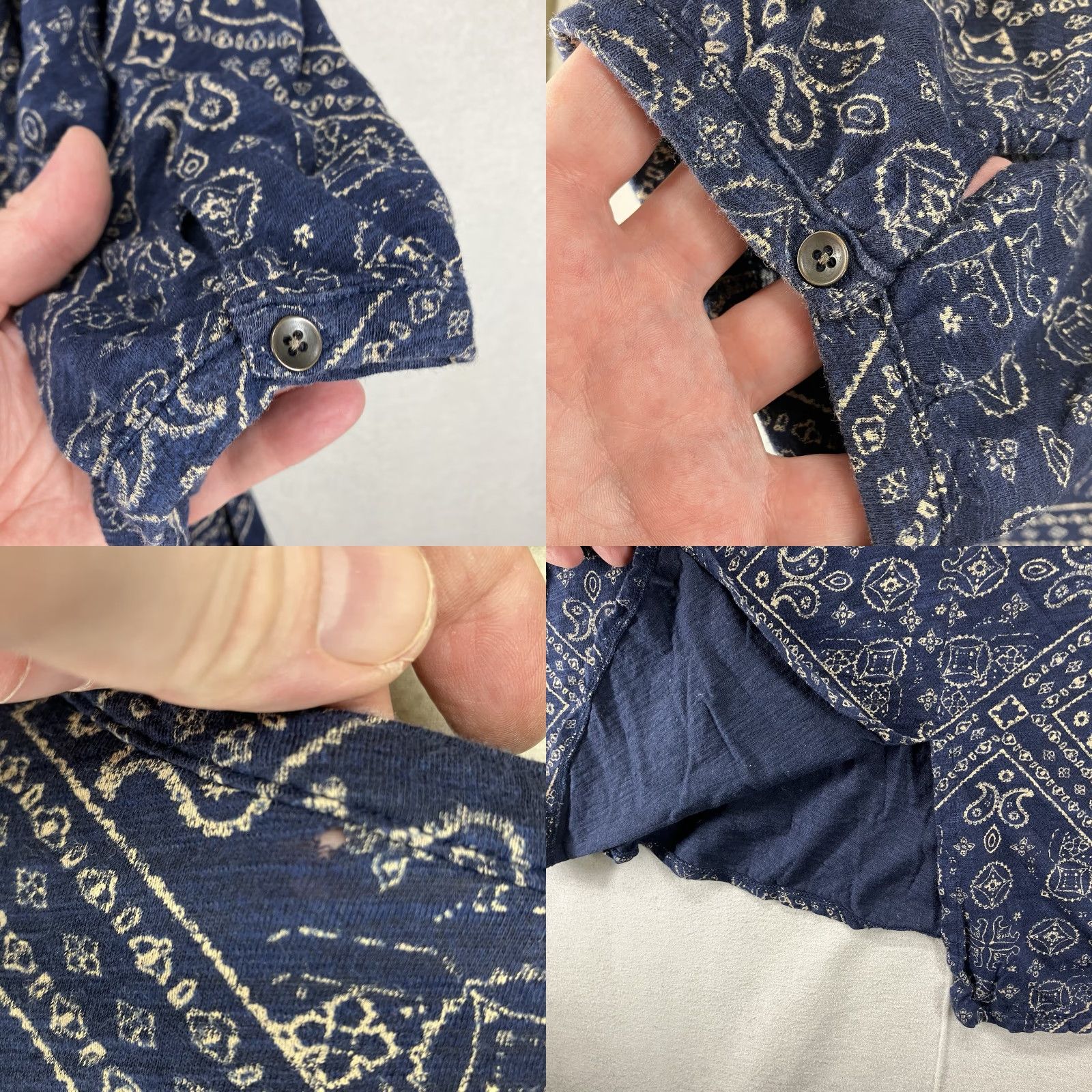 Lucky Brand VINTAGE? No. Lucky Brand Navy Tan Paisley Print 3/4 Sleeve Blouse Top Plus Size 1X Navy Tan Paisley Print Blouse Top 1X Plus Size Womens Blouse Pink? Size XL / US 12-14 / IT 48-50 - 8 Thumbnail