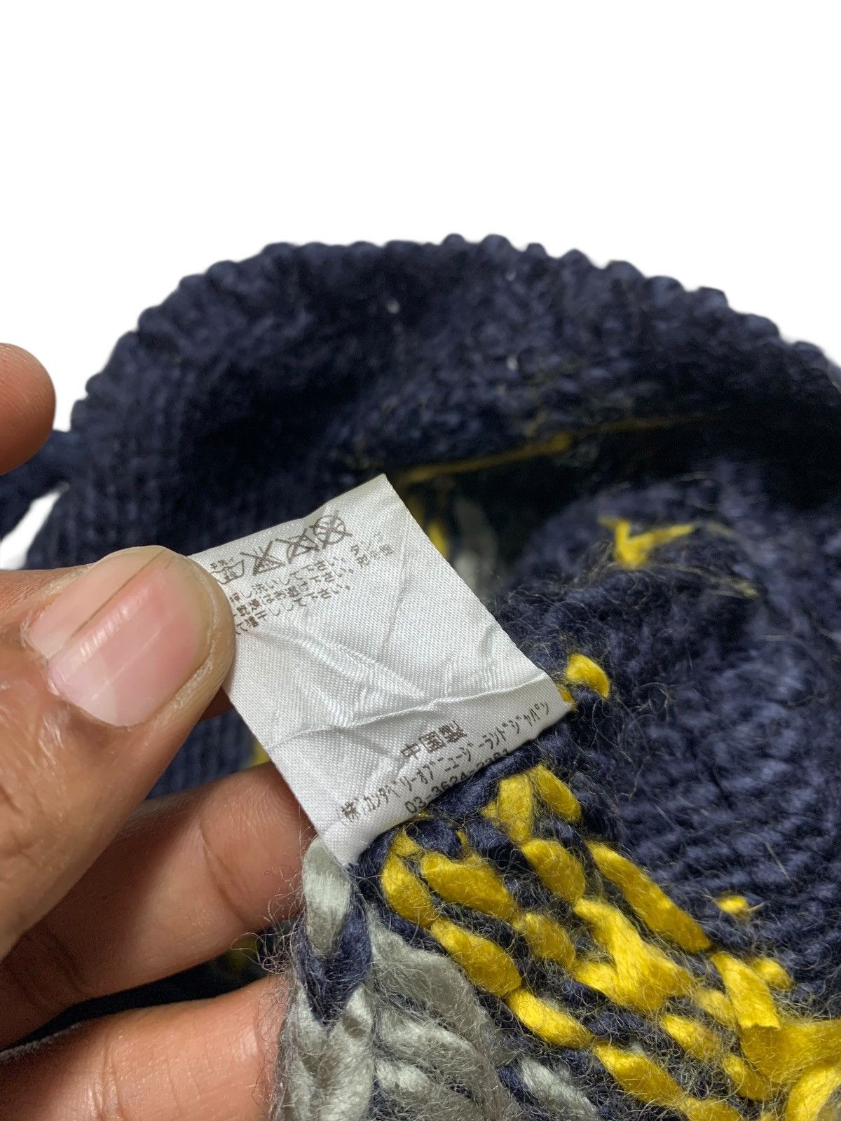 Canterbury of New Zealand × Kapital × Vintage Canterburry chapeaux knit Beanie Hats RARE Size ONE SIZE - 6 Thumbnail