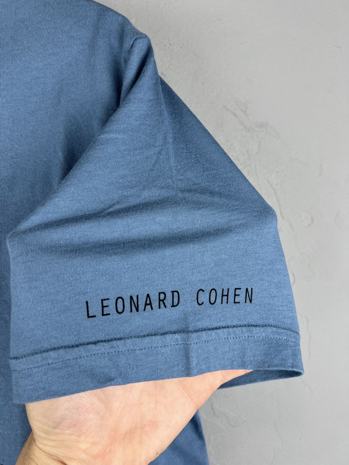 Band Tees × Vintage Vintage Licensed Leonard Cohen Big Face Born T shirt Size US XL / EU 56 / 4 - 4 Thumbnail