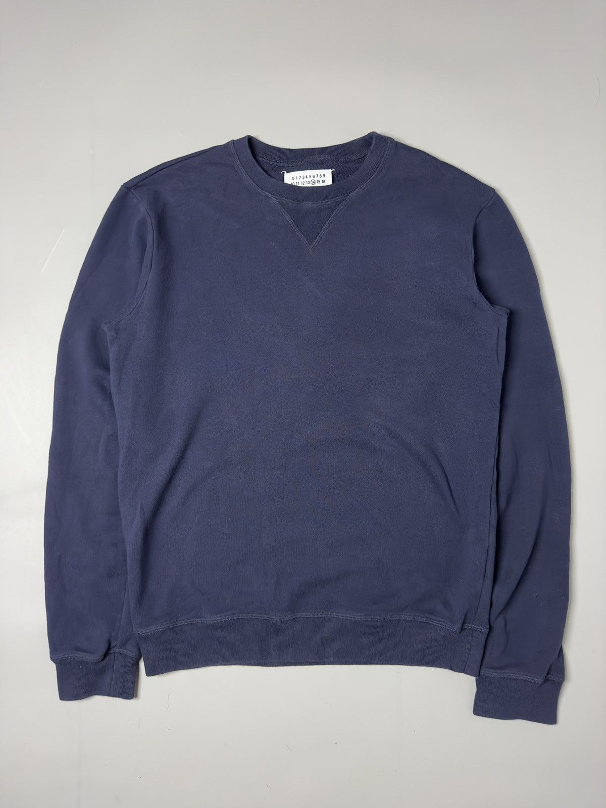 Maison Margiela Blue Hoodie | Grailed