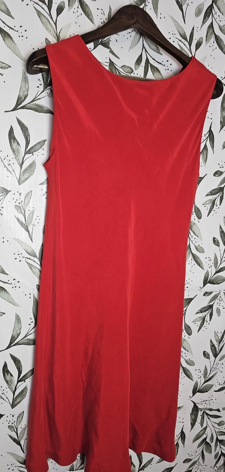 Diane von Furstenberg Red Sleeveless Silk Dress by Diane von Furstenberg, Size 14 Size XL / US 12-14 / IT 48-50 - 4 Thumbnail