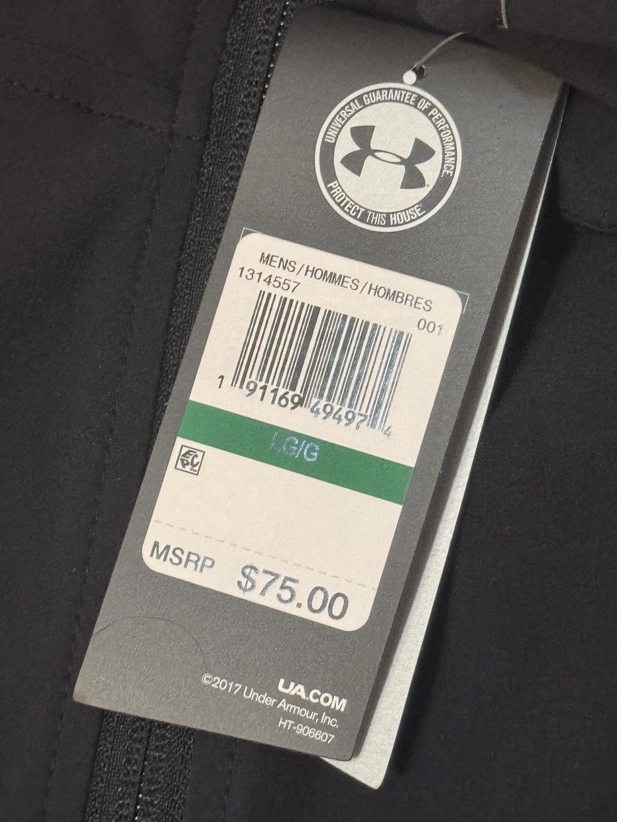 Under Armour Under Armour Men Full Zip Jacket Athletic Gym Lightweight Size US L / EU 52-54 / 3 - 2 Thumbnail