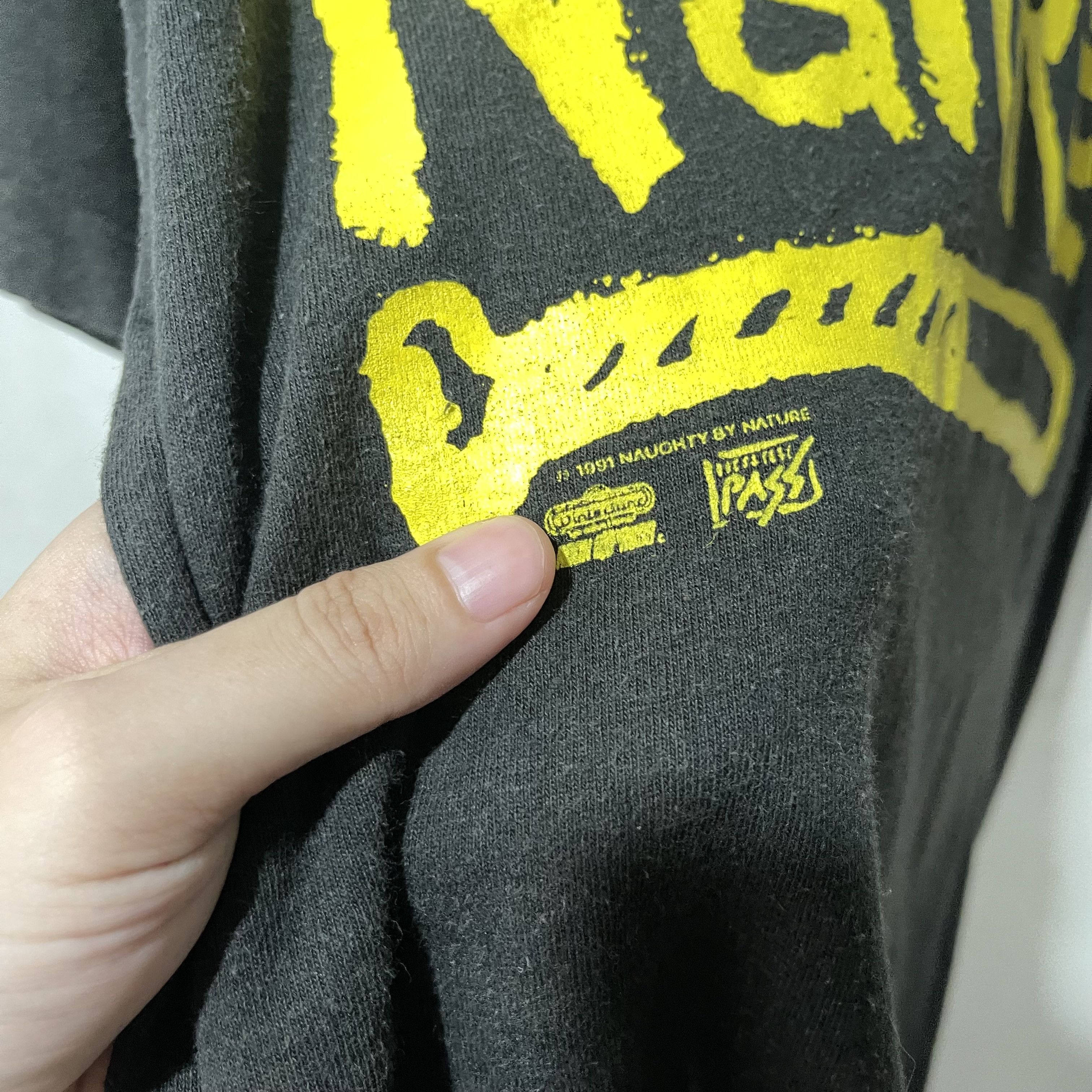 Band Tees × Rap Tees × Vintage Vintage 1991 Naughty By Nature Shirt Size US L / EU 52-54 / 3 - 3 Thumbnail