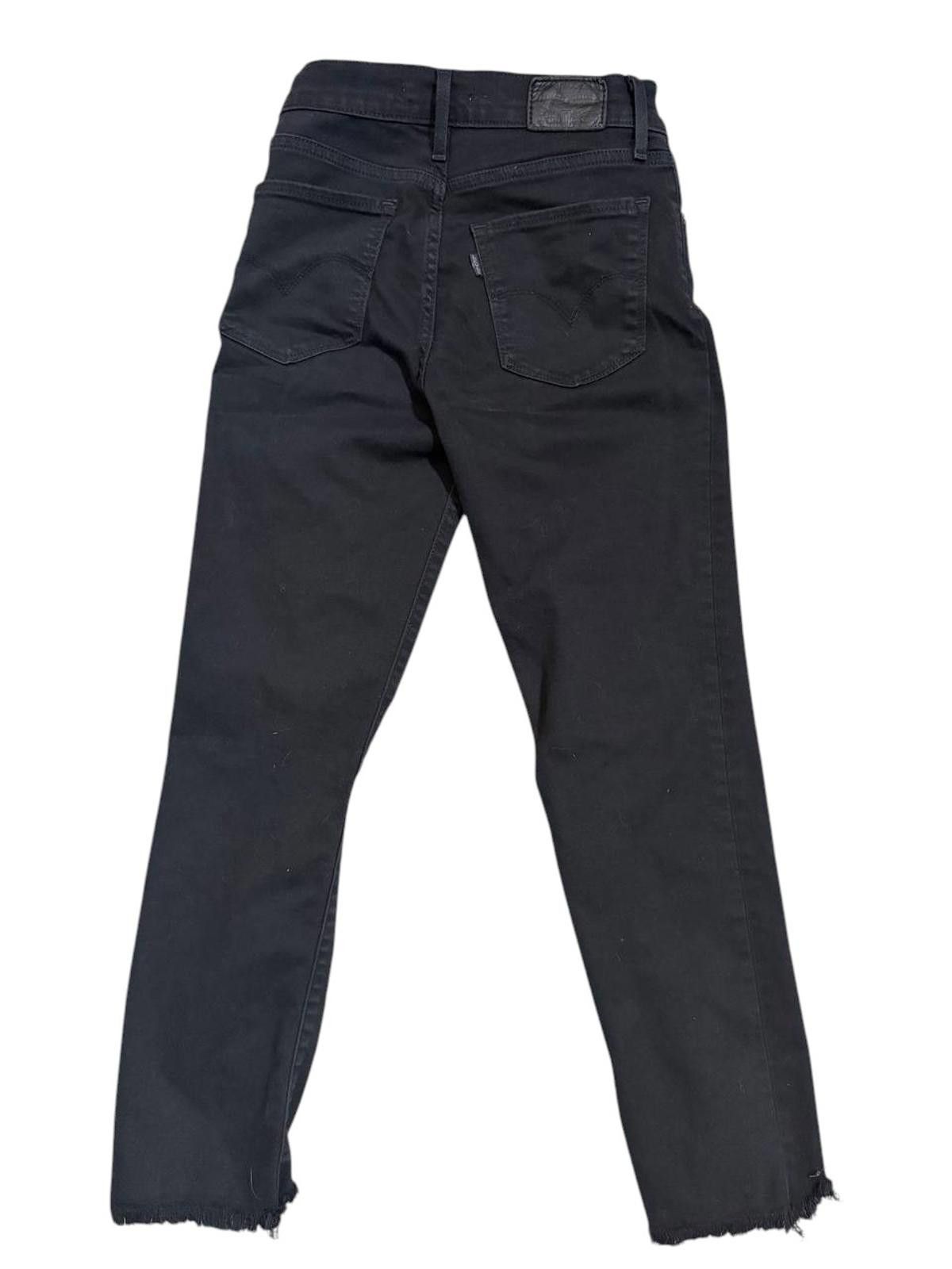 Other Levi’s Premium 724 Straight Crop Jeans – Black – Size 24 Size 24" / US 00 / IT 34 - 2 Thumbnail