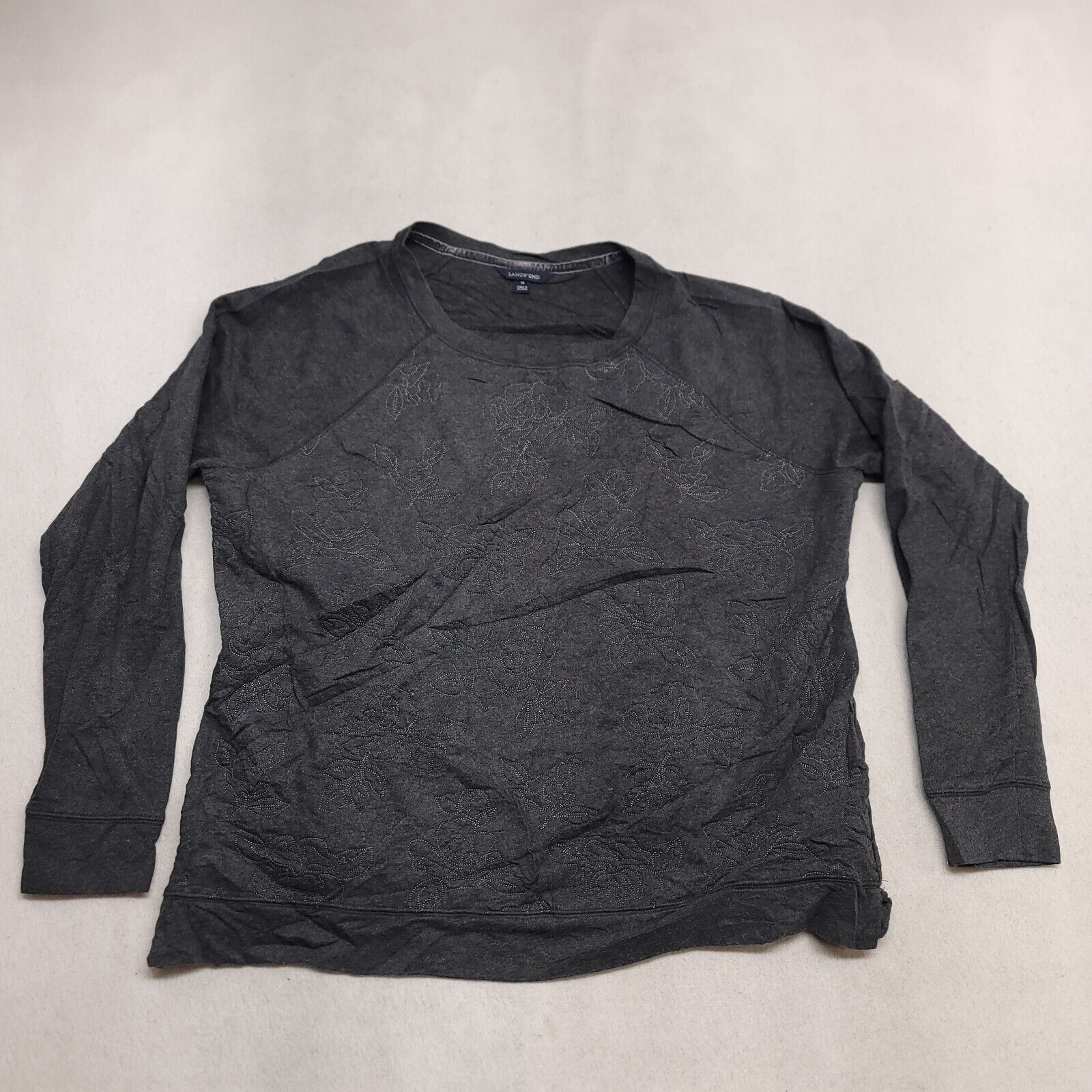 Lands' End Lands End Long Sleeve Sweatshirt Womens Size Extra Large XL Size XL / US 12-14 / IT 48-50 - 2 Thumbnail