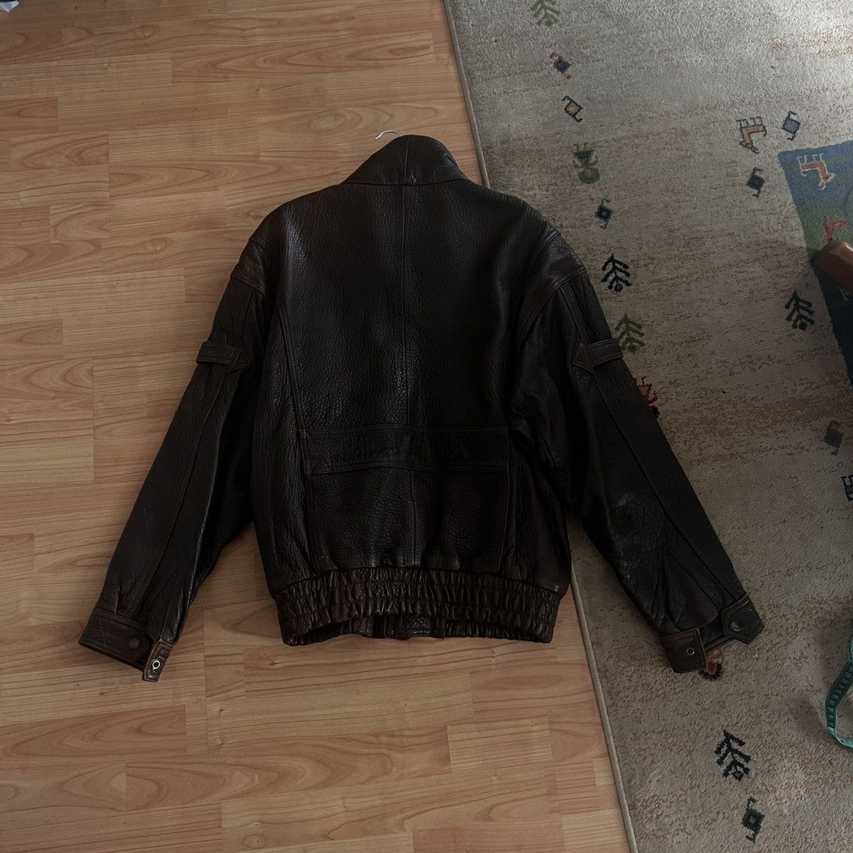 Kadoya Kadoya Force Macees Racing Sheepskin Flight Jacket Size US L / EU 52-54 / 3 - 10 Thumbnail