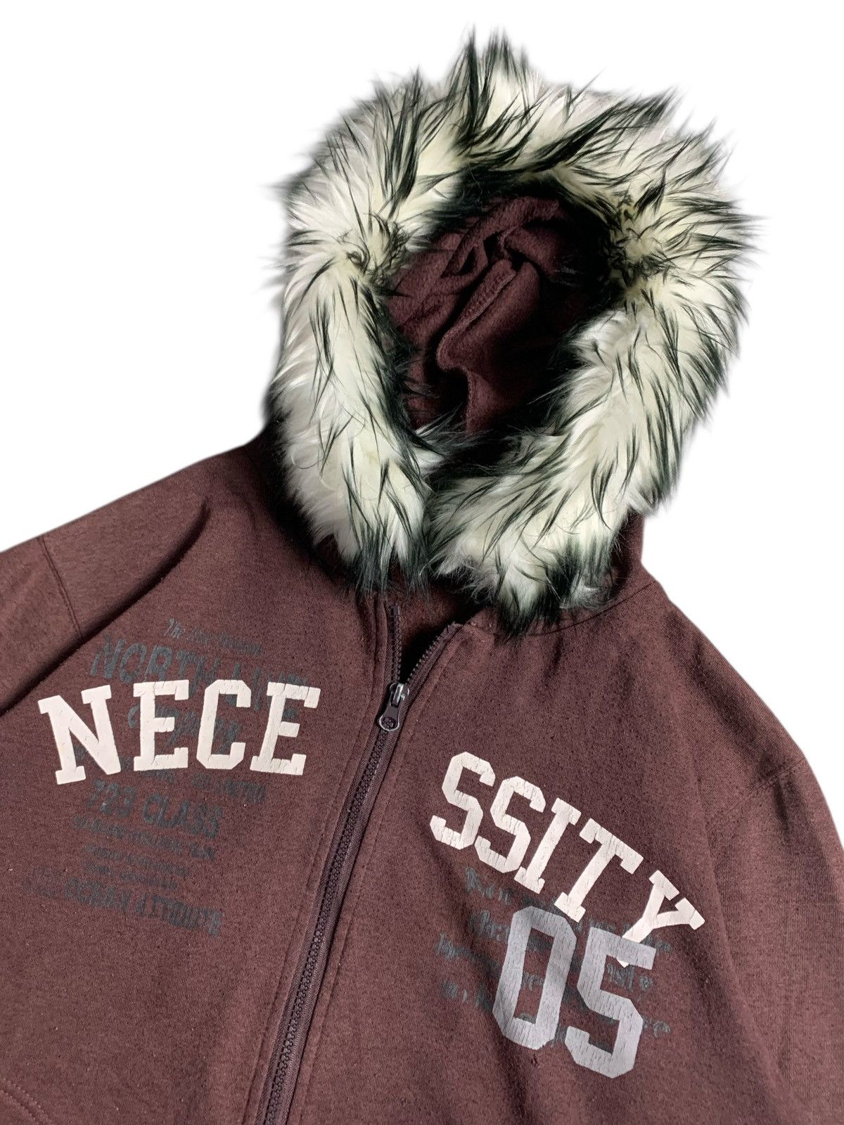 Japanese Brand STAFFA POEM 53 FUR ZIP HOODIE IFSIX LGB HYSTERIC STYLE Size US L / EU 52-54 / 3 - 3 Thumbnail