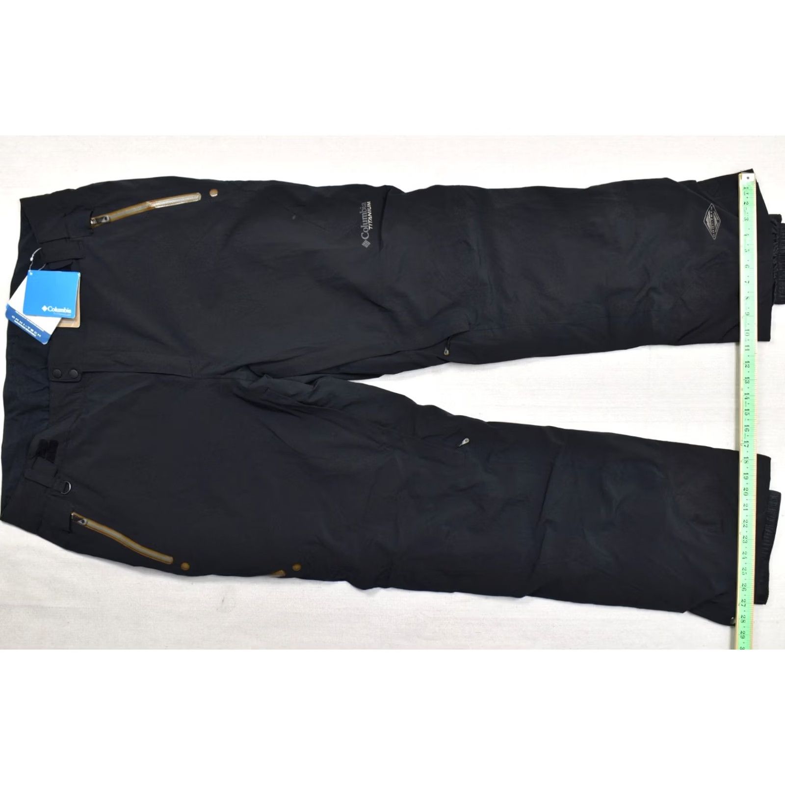 Vintage Columbia Titanium Wildcard Softshell Ski Snowboard Pants Black Mens XXL NEW Size US 39 - 3 Thumbnail