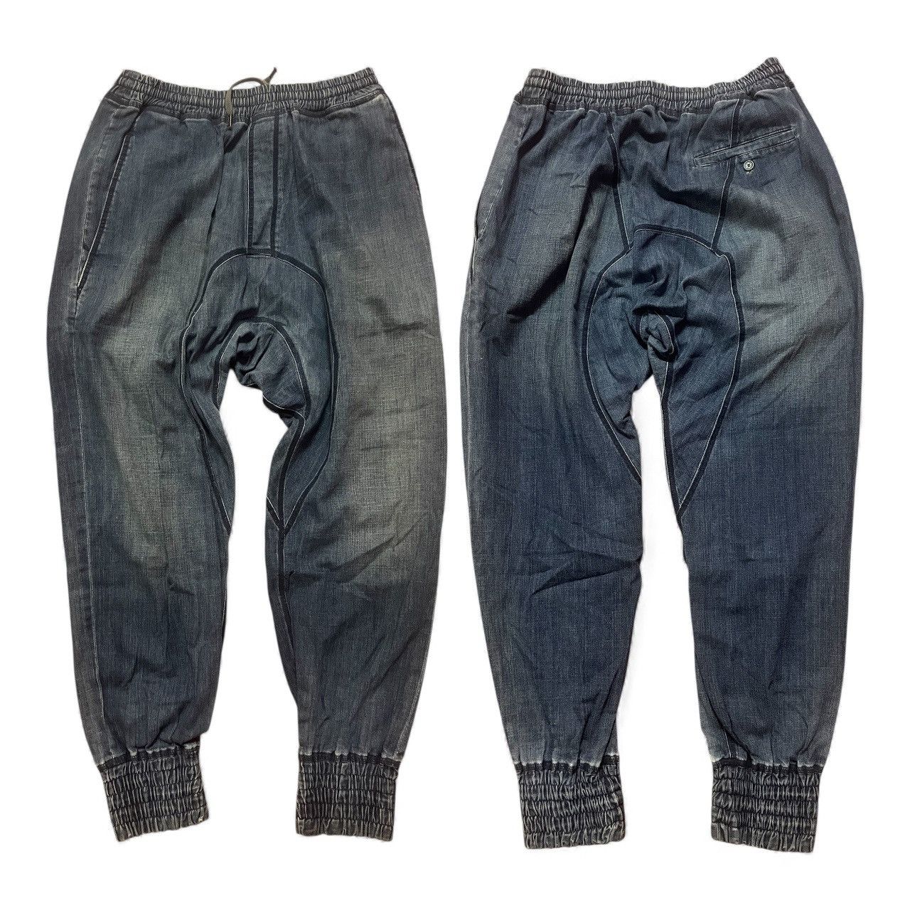 Neil Barrett Neil Barret -leg pants with an elasticated, cinched ankle Size US 32 / EU 48 - 3 Thumbnail