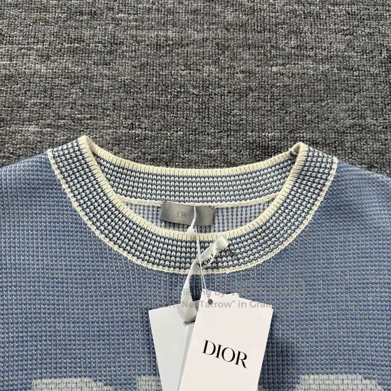 Dior Dior Men's Blue Cotton T-Shirt . Size US XL / EU 56 / 4 - 3 Thumbnail