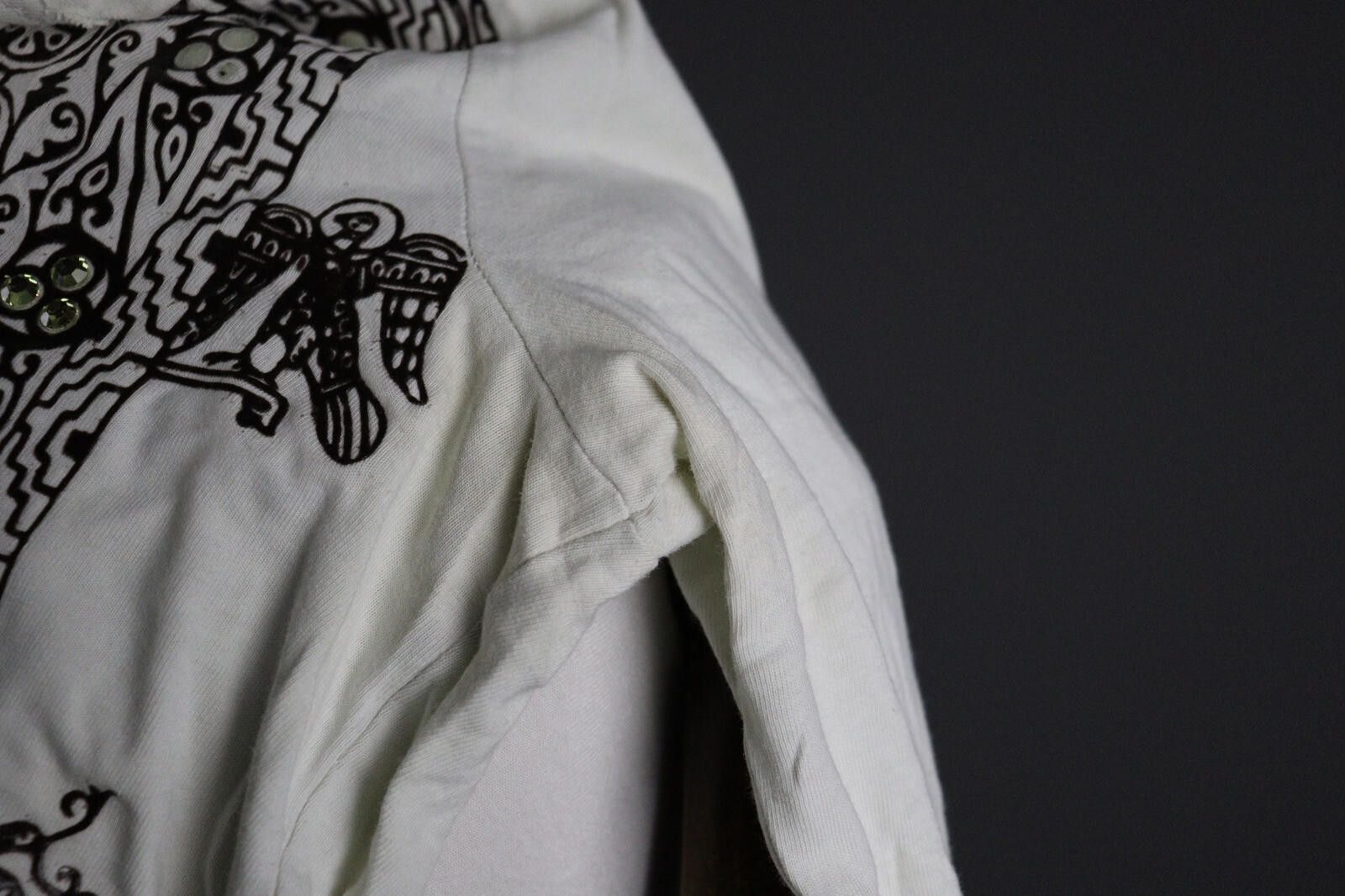 Just Cavalli Just Cavalli White Floral Pullover Top Shirt Size 42 Size M / US 6-8 / IT 42-44 - 9 Thumbnail