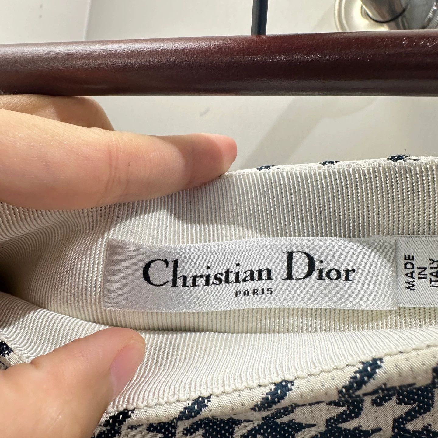 Dior Dior May305 Classic Prince of Wales Check Skirt 36 Size 26" / US 2 / IT 38 - 3 Thumbnail