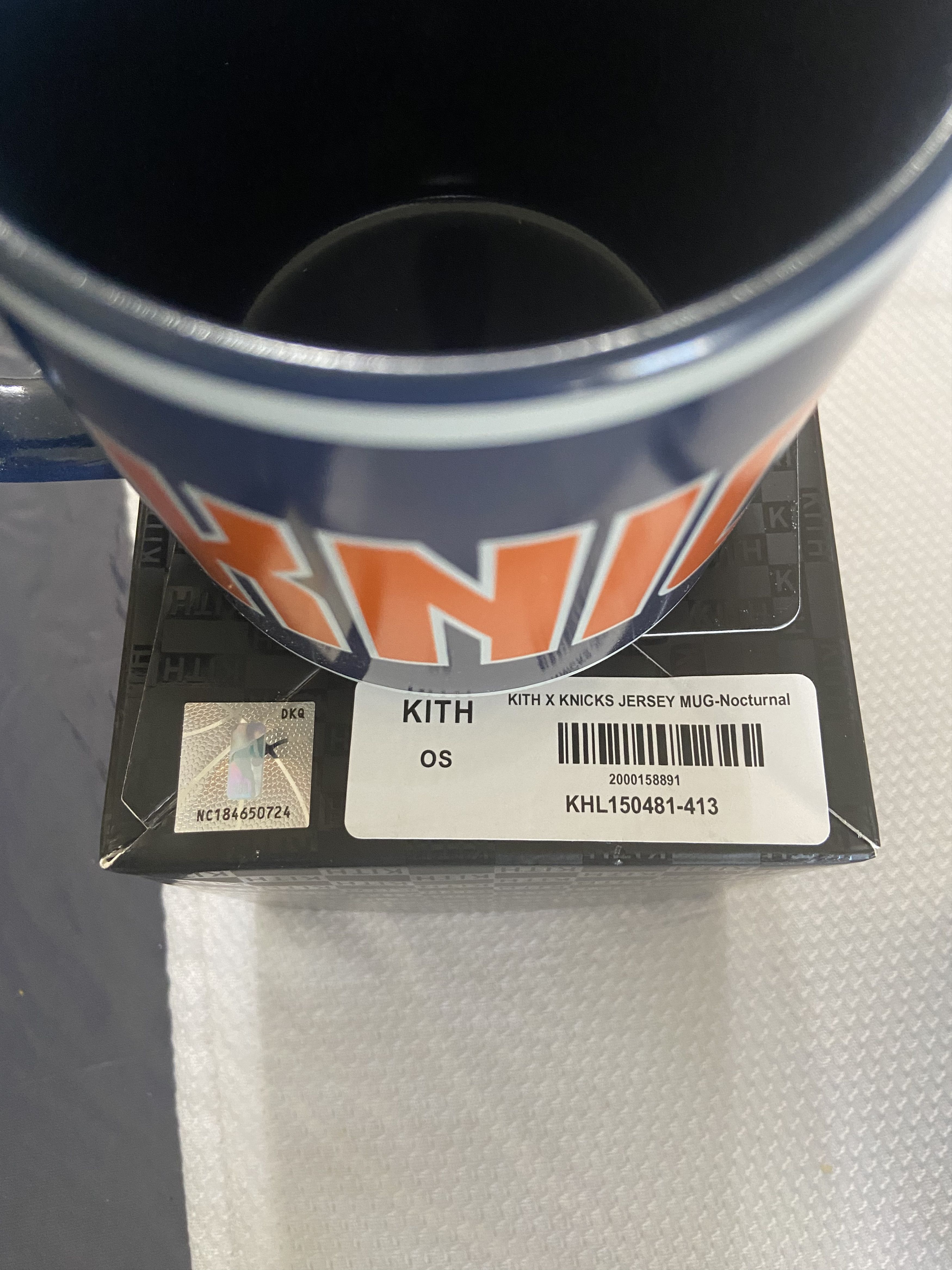 Kith KITH X KNICKS JERSEY MUG-Nocturnal Size ONE SIZE - 1 Thumbnail