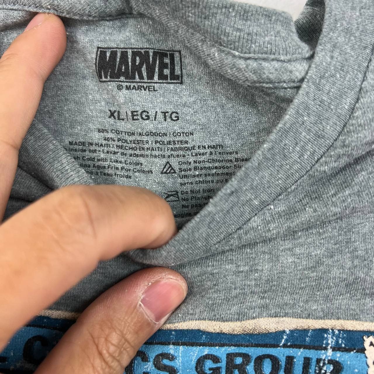 Marvel Comics Marvel Avengers XL Short Sleeve Comic Characters T-Shirt Men Size US XL / EU 56 / 4 - 3 Thumbnail