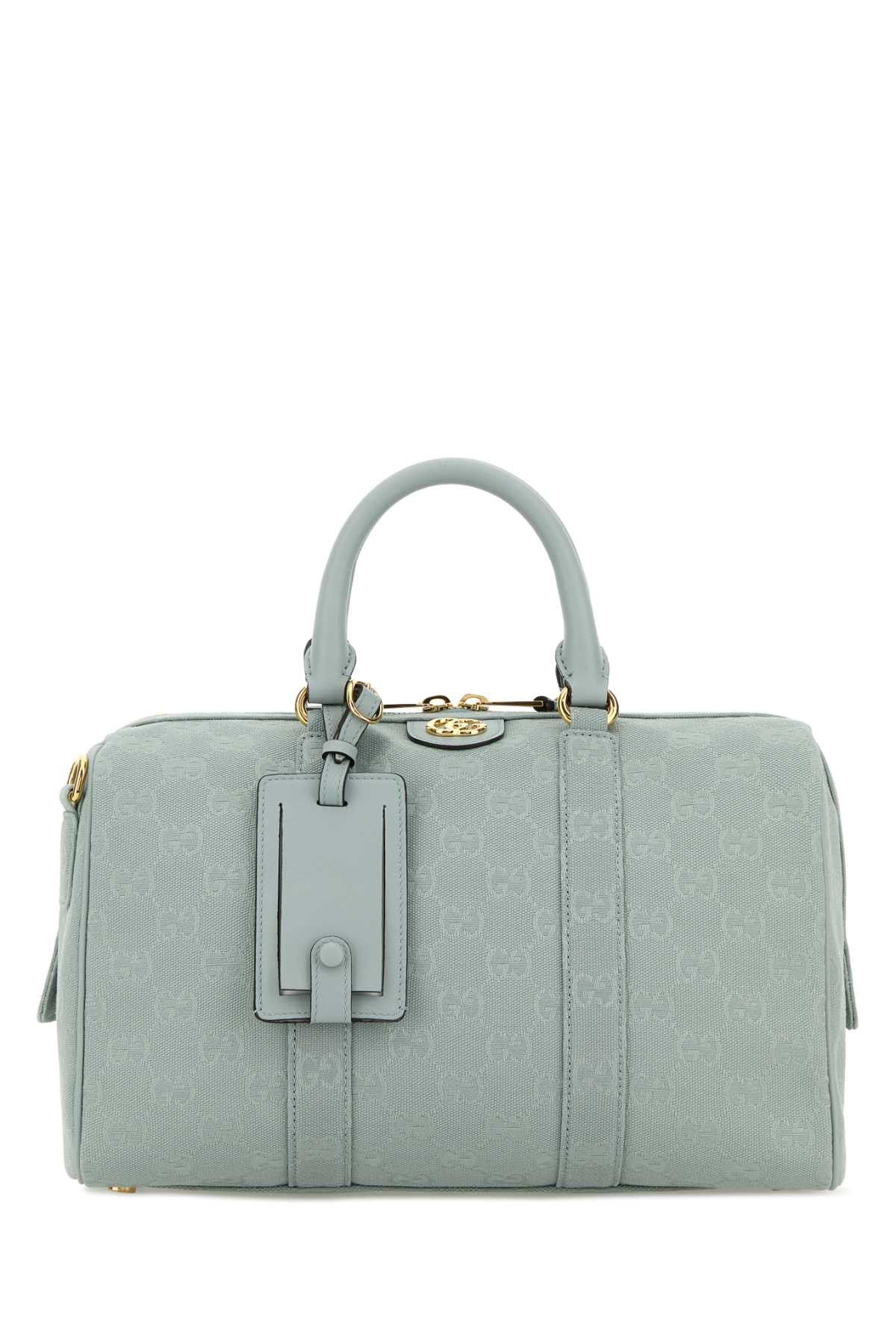 Gucci Pastel Light Blue Canvas Medium Ophidia Handbag Size ONE SIZE - 1 Thumbnail