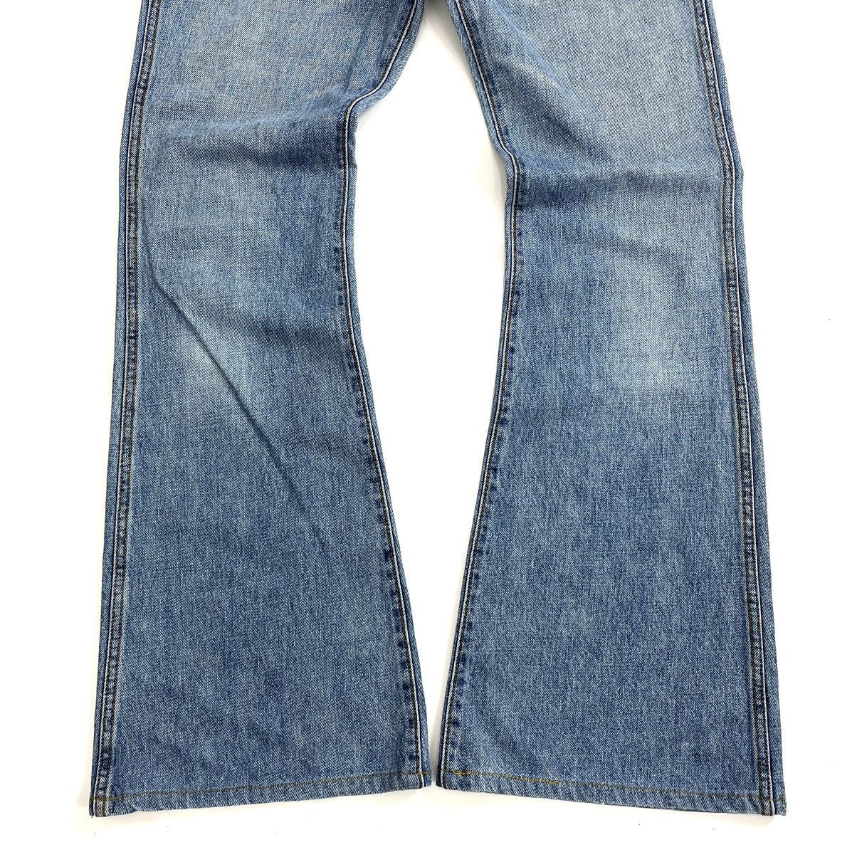 If Six Was Nine × Japanese Brand × Le Grande Bleu (L.G.B.) Y2k Georgia Love Bell Bottons Flared Jeans Bootcut Lgb Goa Size 28" / US 6 / IT 42 - 8 Thumbnail
