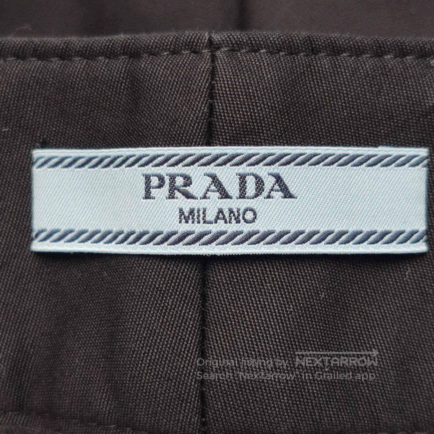 Prada Prada Logo Cotton Long Pants Size 44 . Size 41" - 4 Thumbnail