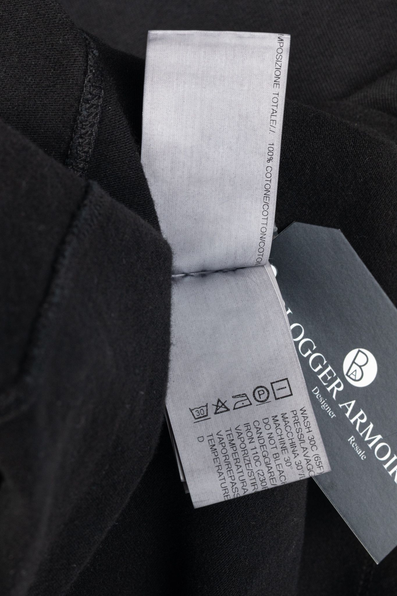 Rick Owens Drkshdw Rick Owens DRKSHDW AW/14 Black Cotton Long-Sleeve Midi Dress Size M / US 6-8 / IT 42-44 - 9 Thumbnail