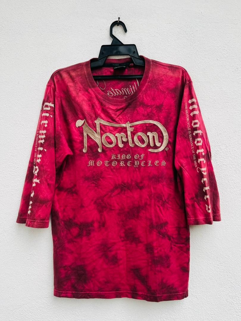 Norton Vintage Norton England Motorcycle Fashion Style Shirt Size US L / EU 52-54 / 3 - 1 Thumbnail