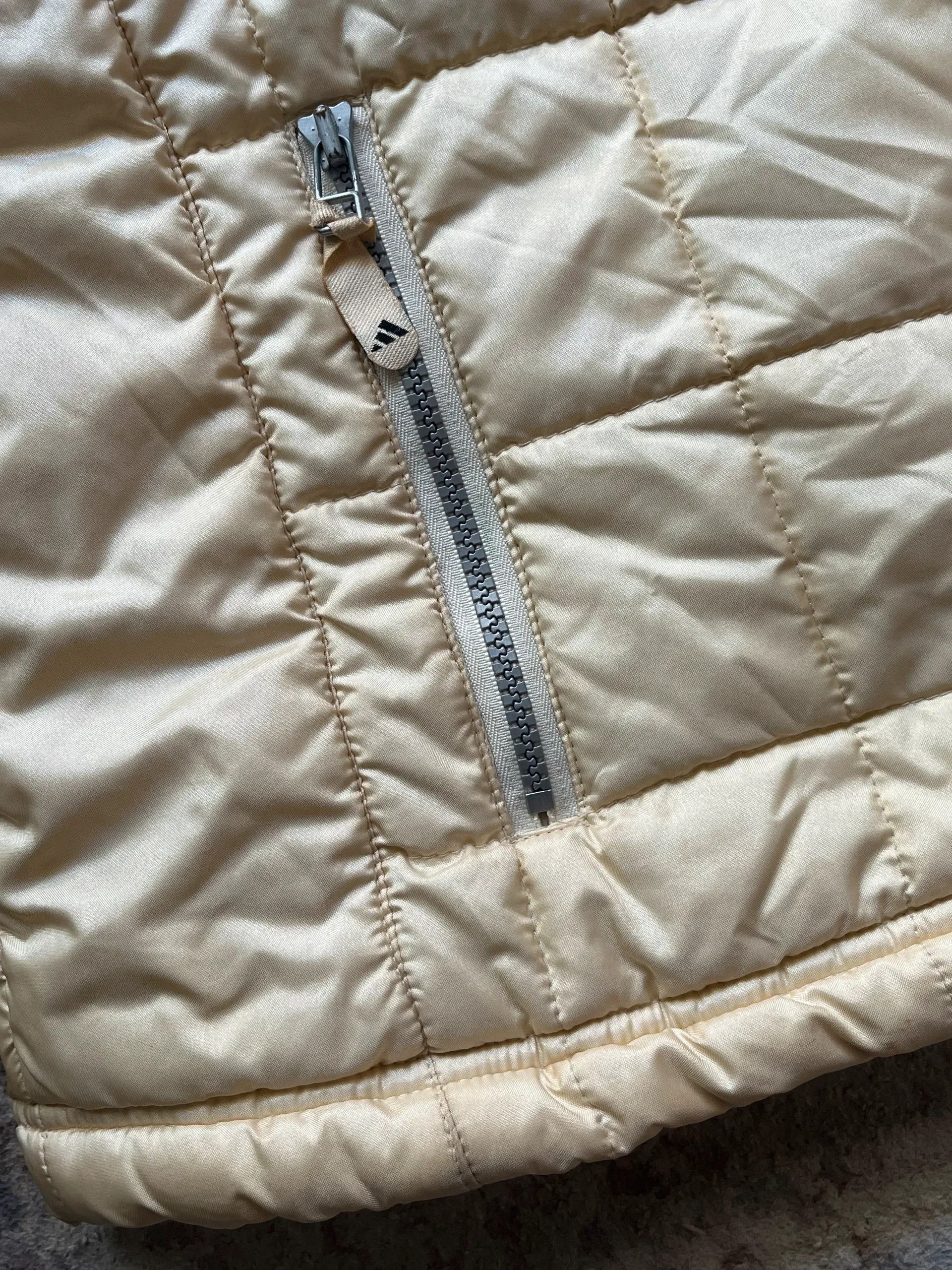 Adidas Adidas 1999 Puffer Jacket Sz L Women’s Rare Cream Size L / US 10 / IT 46 - 17 Thumbnail