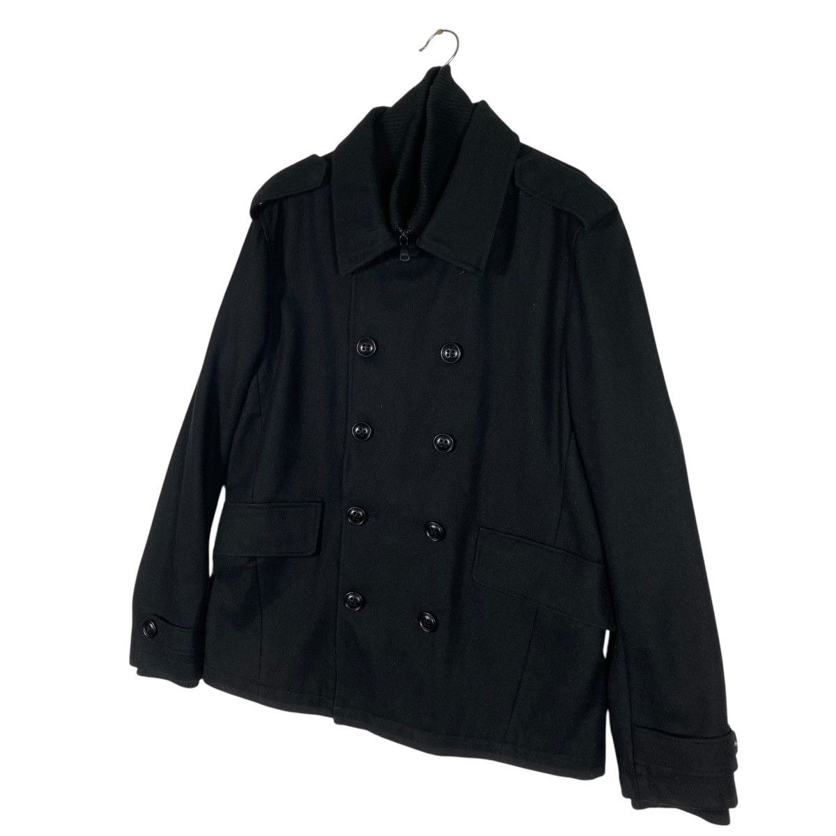DKNY Donna Karan New York Wool Button/Zipper Jacket L Size Size US L / EU 52-54 / 3 - 2 Thumbnail