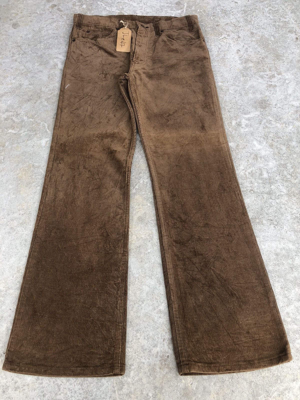 Vintage Vintage 80’s Levi’s Corduroy Pants Flared Jeans 517 Size US 32 / EU 48 - 1 Thumbnail