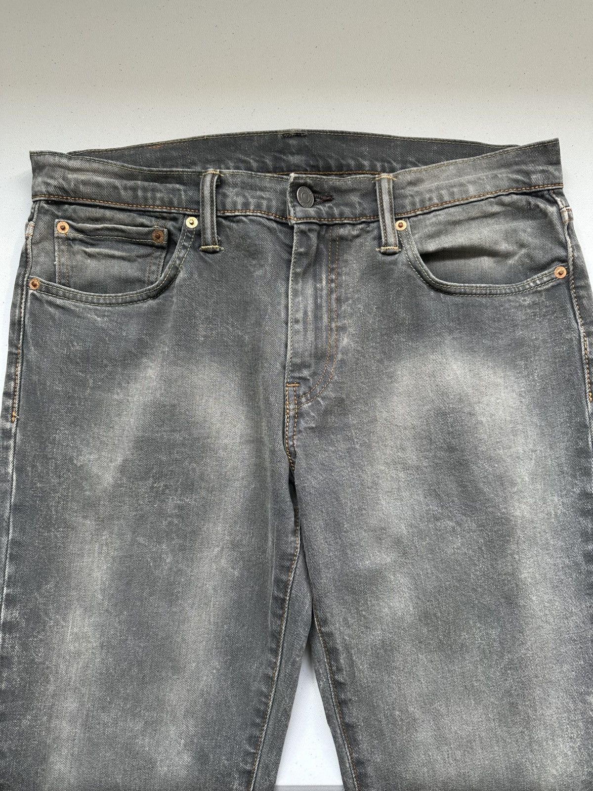 Levi's Levis 511 Garment Dyed Distressed Denim Jeans Size US 32 / EU 48 - 7 Thumbnail