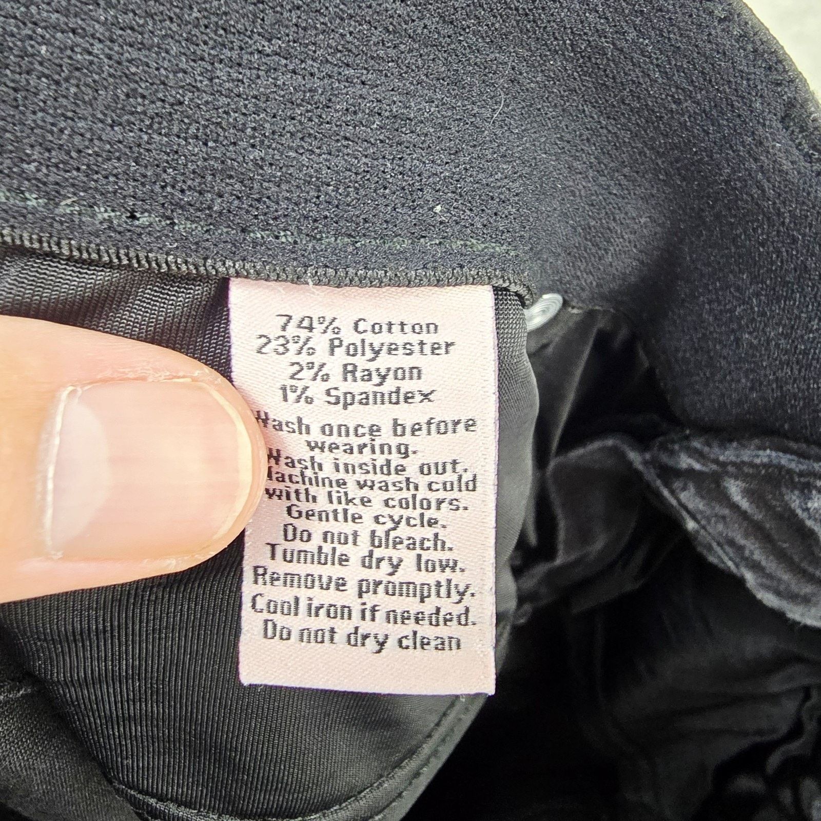 Juicy Couture Juicy Couture Capri Jeans Women Size 8 Black Strech 30x22 Size 30" / US 8 / IT 44 - 5 Thumbnail