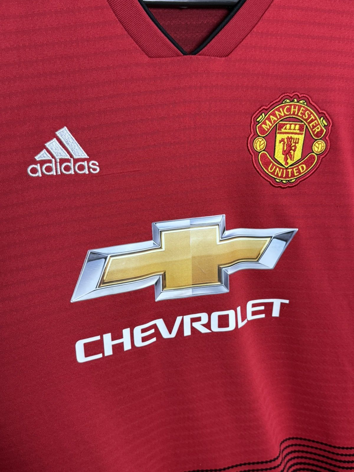 Adidas Manchester United 18/19 Home Football Jersey T-Shirt Size US M / EU 48-50 / 2 - 3 Thumbnail