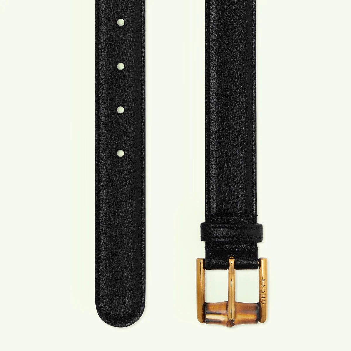 Gucci Gucci Bamboo Buckle Belt 95 CM Size ONE SIZE - 1 Thumbnail