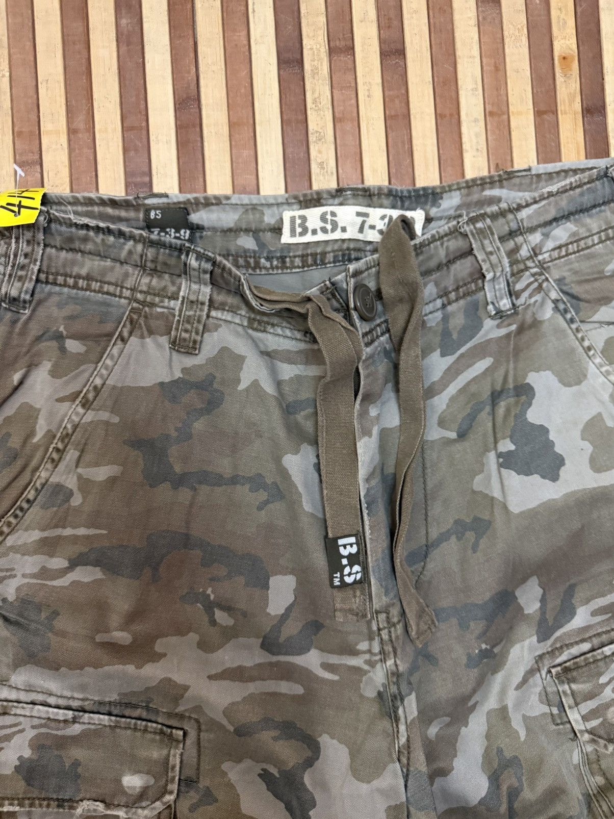 Japanese Brand Vintage B.S 7-3-9 Camouflage Military Outfit Cargo Pants Size US 33 - 5 Thumbnail