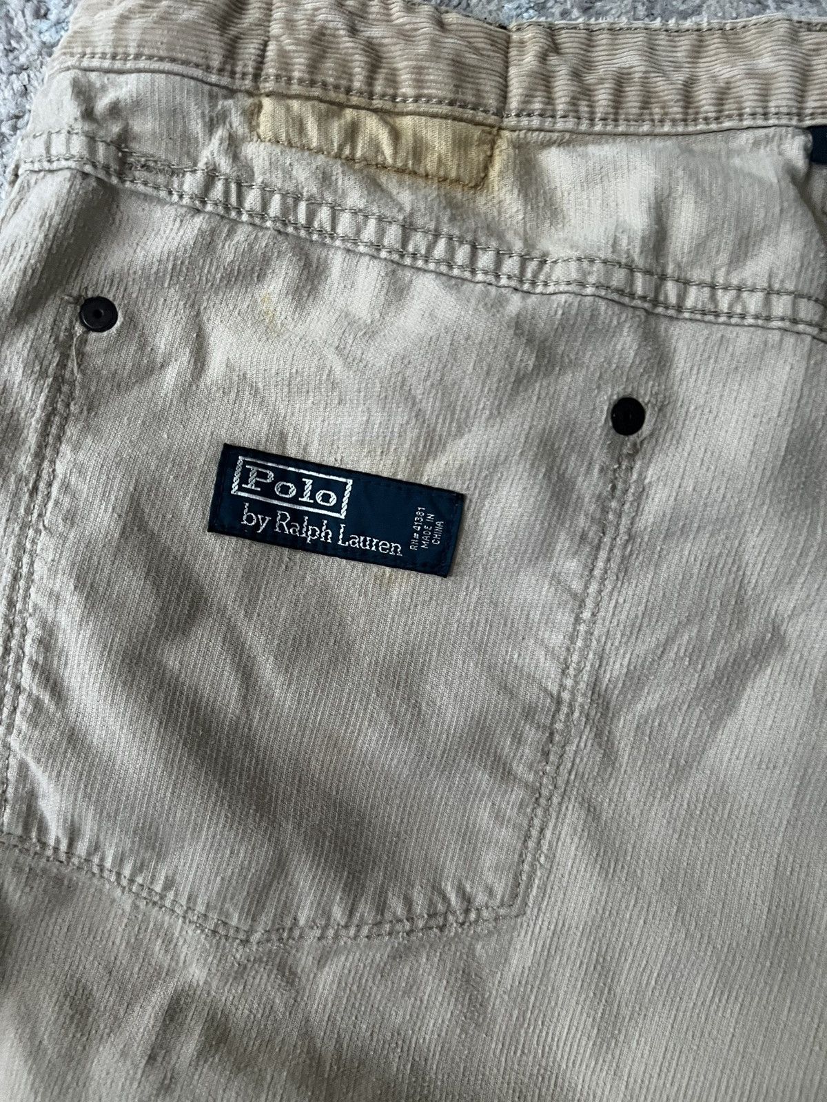 Polo Ralph Lauren Vintage Polo Bootcut Corduroy Size US 34 / EU 50 - 5 Thumbnail