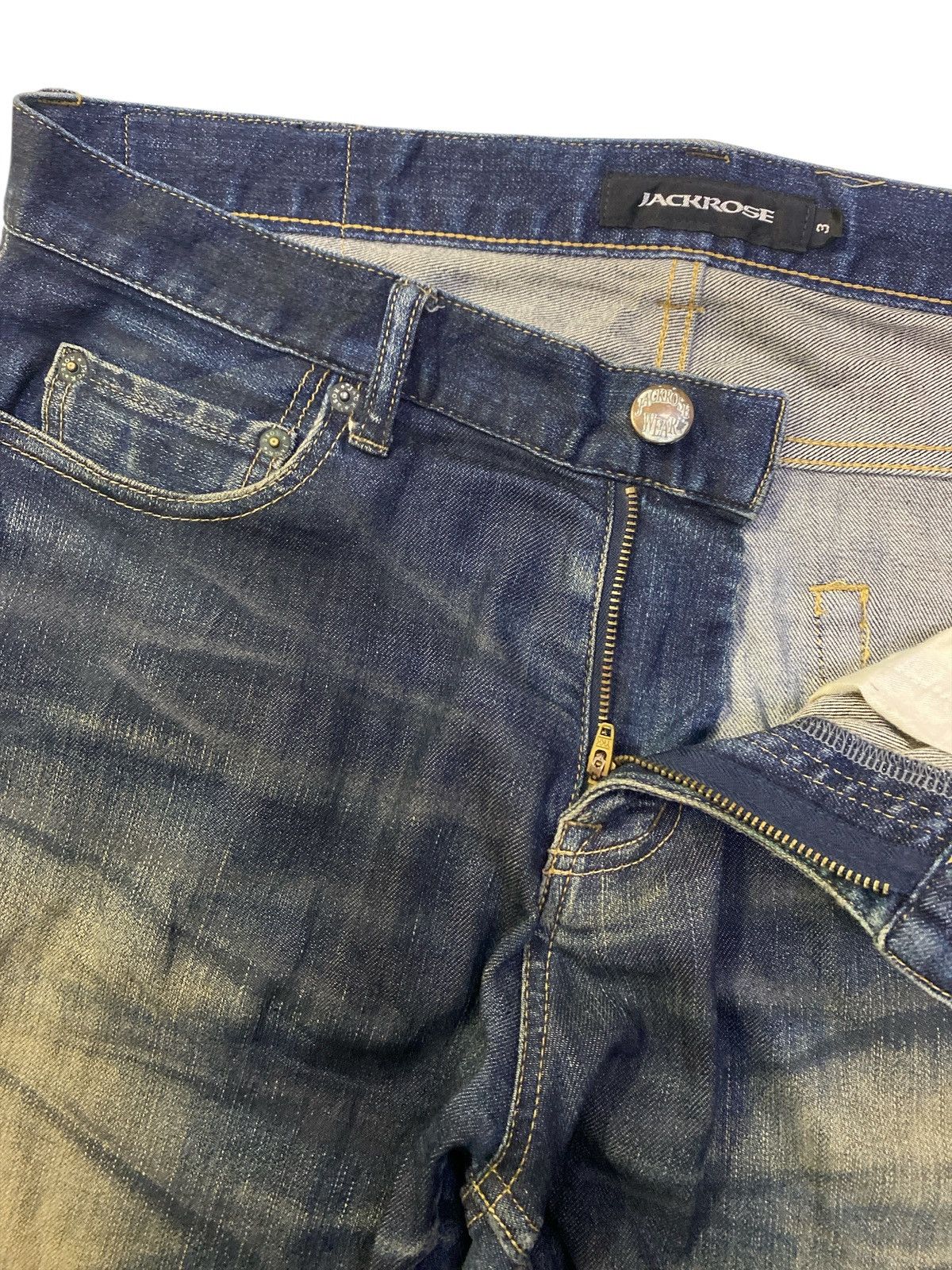 If Six Was Nine × JACKROSE × Japanese Brand Jack Rose Rusty Denim Made in Japan Size US 34 / EU 50 - 8 Thumbnail
