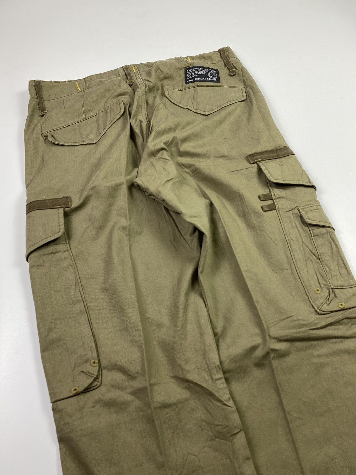 If Six Was Nine × Japanese Brand × Le Grande Bleu (L.G.B.) edwin vintage model cargo pant Size US 32 / EU 48 - 8 Thumbnail