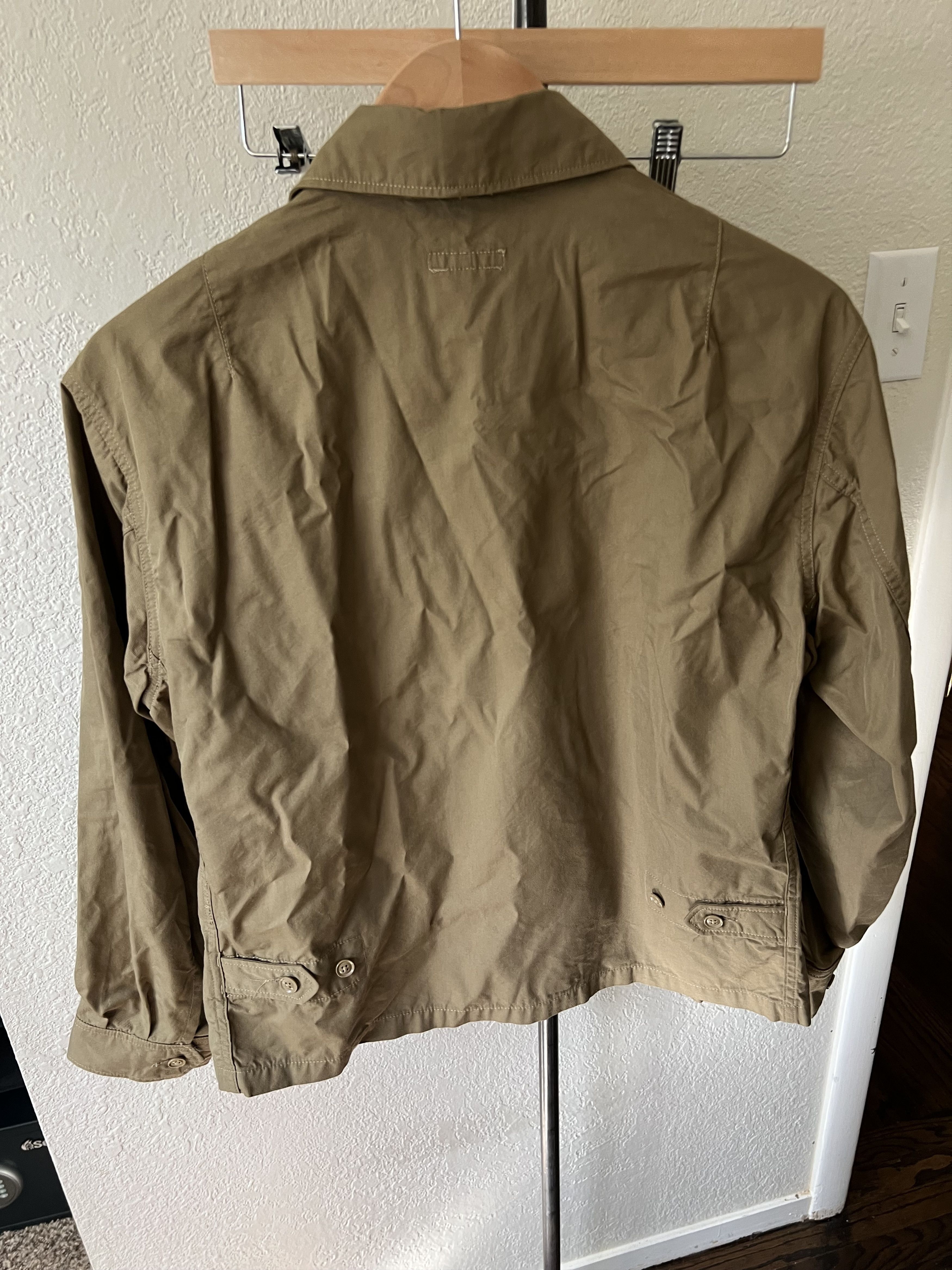 Engineered Garments Claigton Jacket Khaki Nyco Twill Size US S / EU 44-46 / 1 - 2 Thumbnail