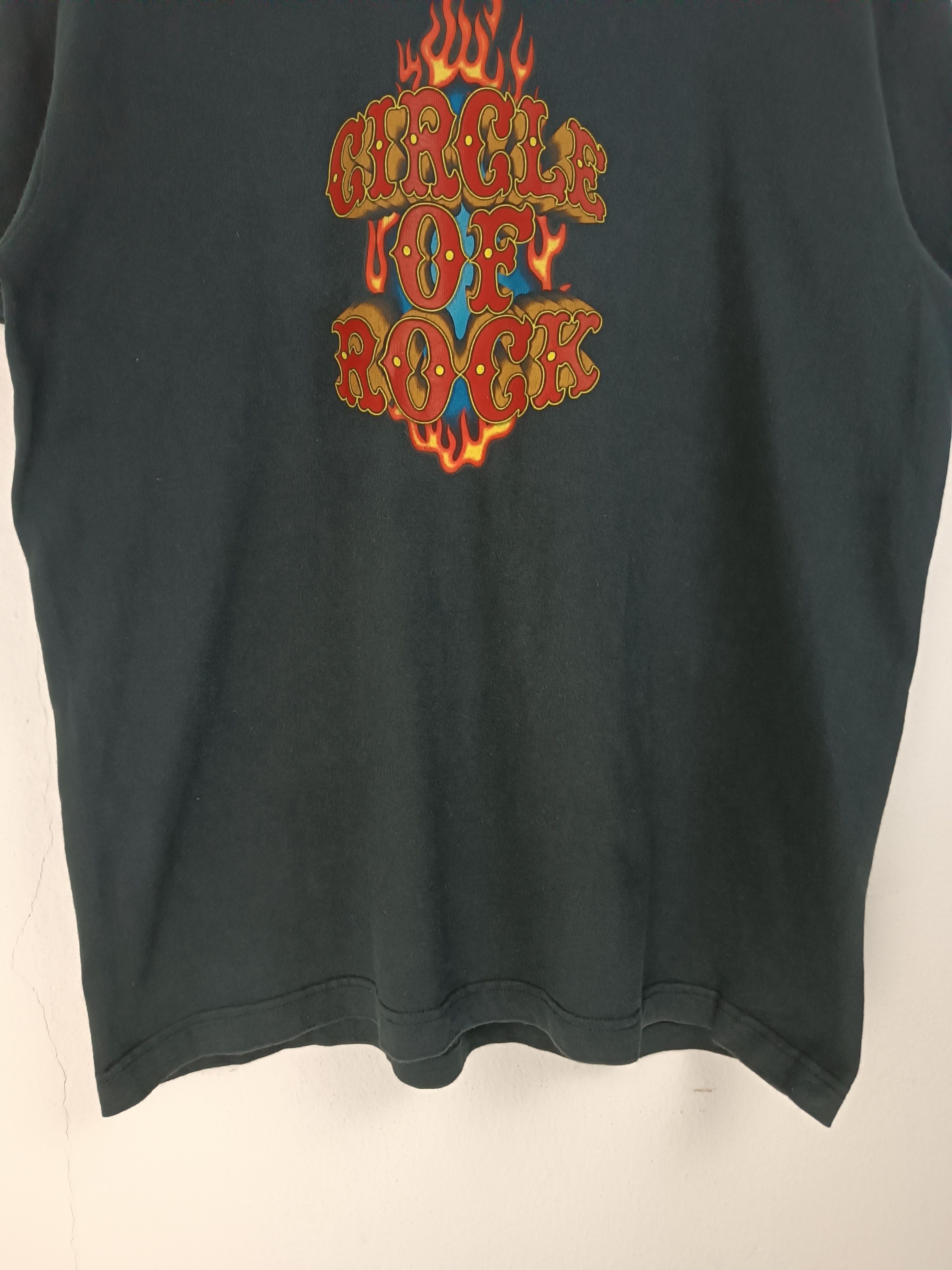 Band Tees VINTAGE '05 B'z LIVE-GYM 2005 "CIRCLE OF ROCK" VERY RARE TEE Size US L / EU 52-54 / 3 - 8 Thumbnail