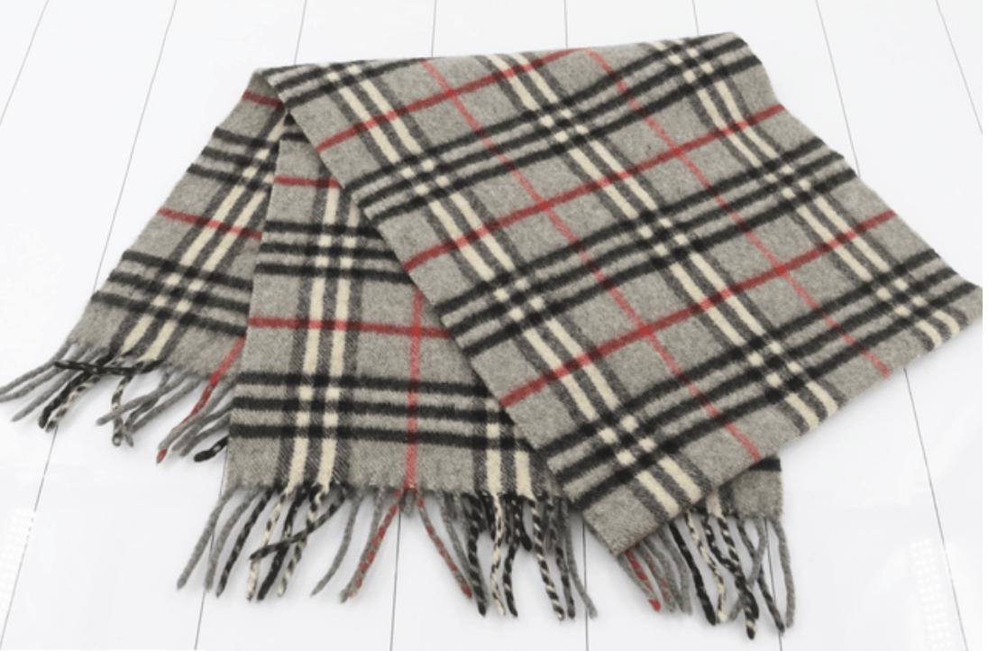 Burberry Burberry Scarf Vintage Burberrys of London 100% cashmere Size ONE SIZE - 3 Thumbnail