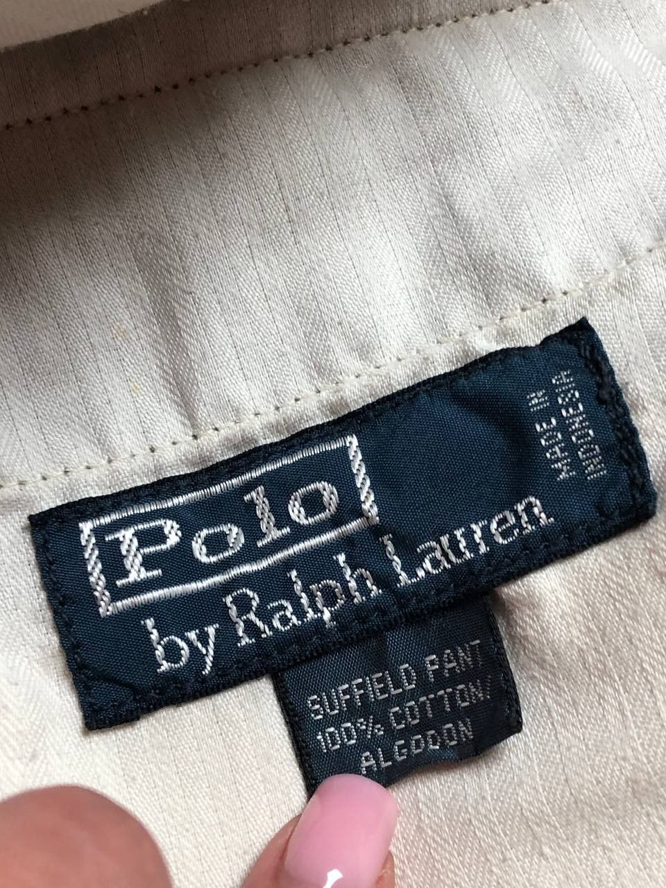 Polo Ralph Lauren Vintage Y2K Polo Ralph Lauren Trousers Pants Size US 34 / EU 50 - 2 Thumbnail