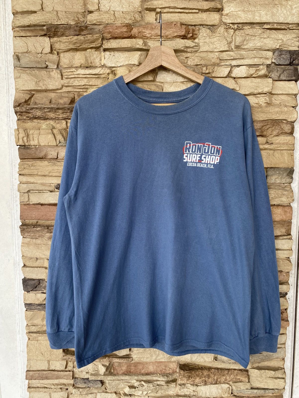 Ron Jon Surf Shop Vintage Ron Jon Surfing Long Sleeve Tshirt Size US M / EU 48-50 / 2 - 2 Thumbnail