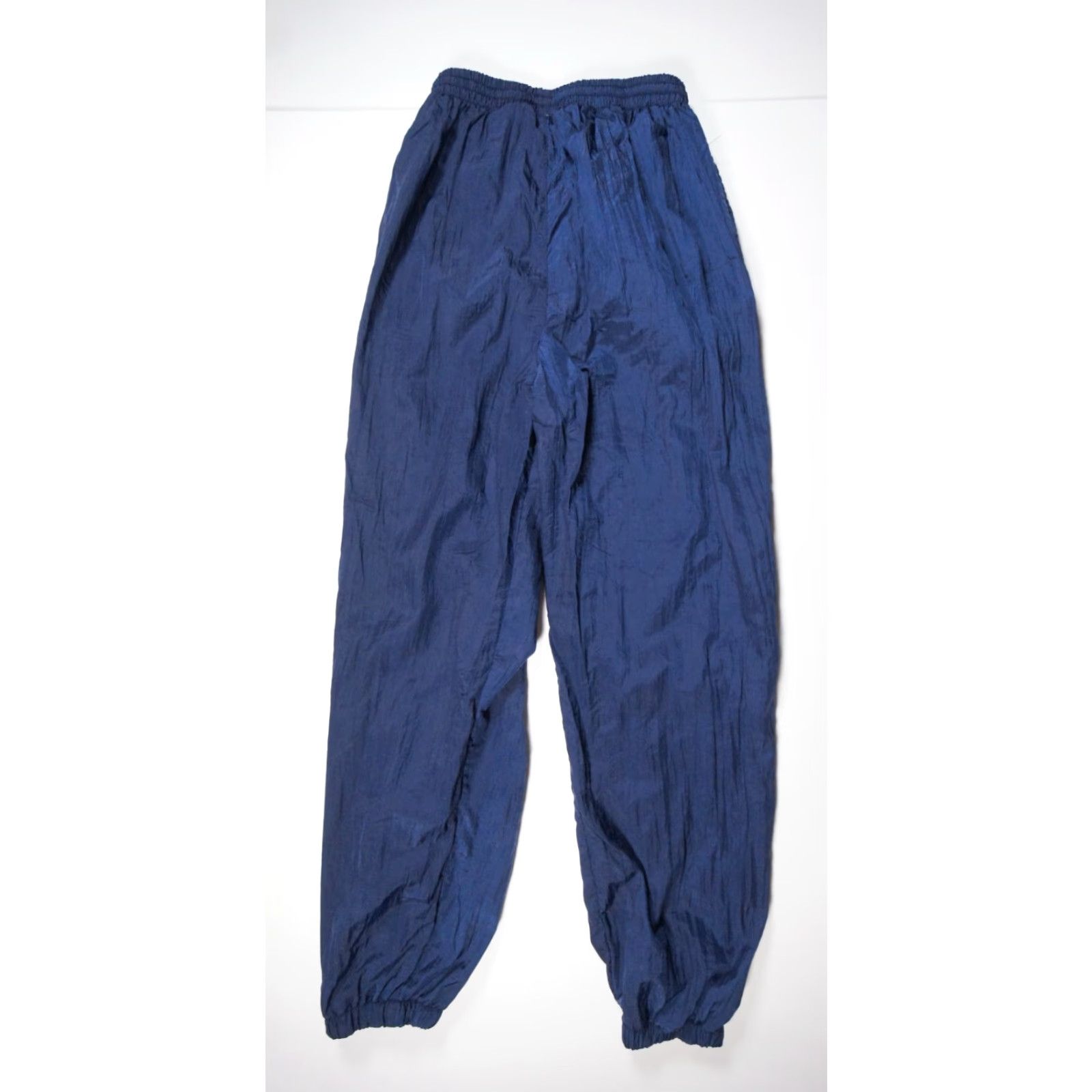 Adidas VINTAGE Adidas Pants Mens Large Blue Windbreaker 90s Y2K Outdoors Adult Nylon Logo Straight 30in Inseam Mens Size US 33 - 5 Thumbnail