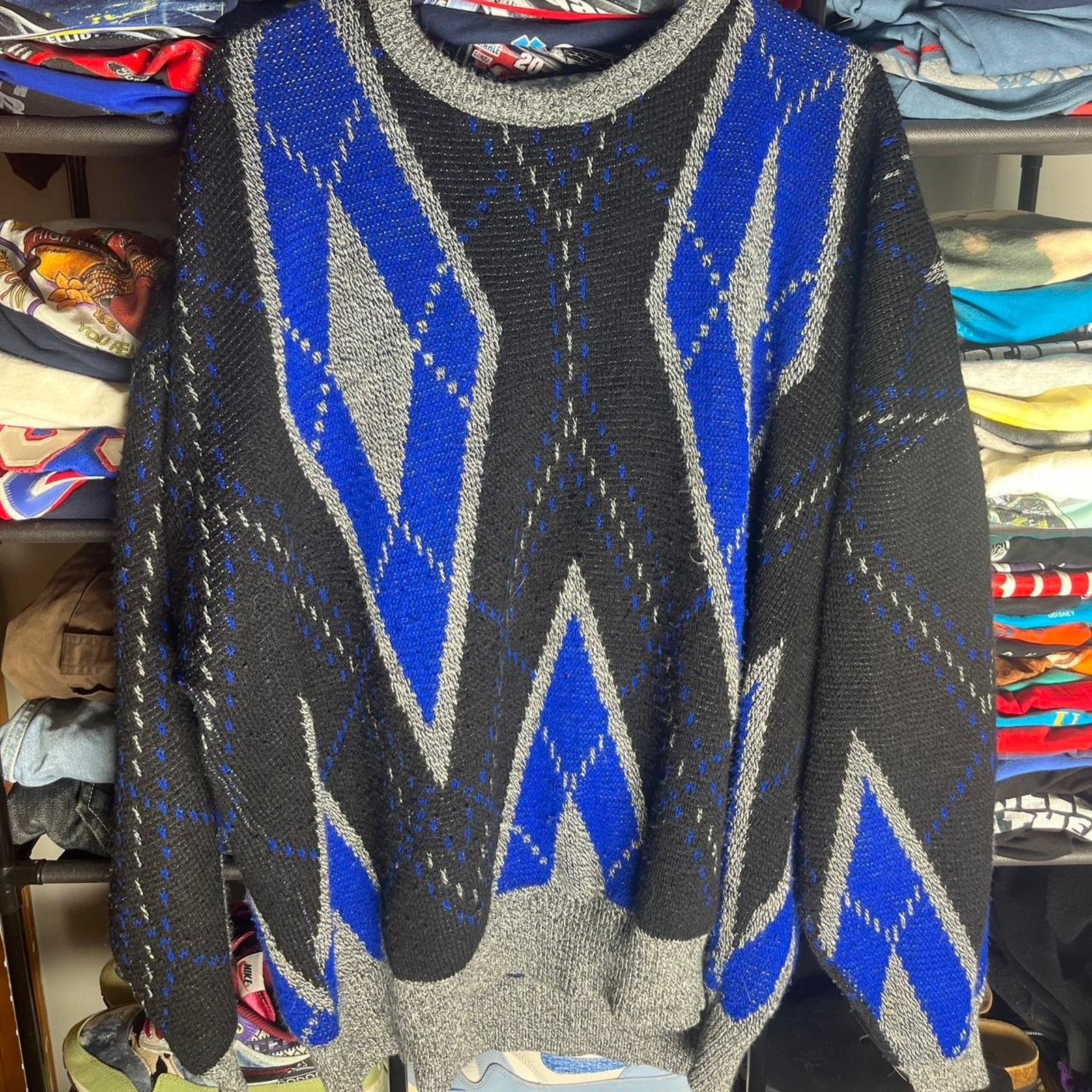 Playboy Vintage playboy knit sweater Size US L / EU 52-54 / 3 - 1 Thumbnail