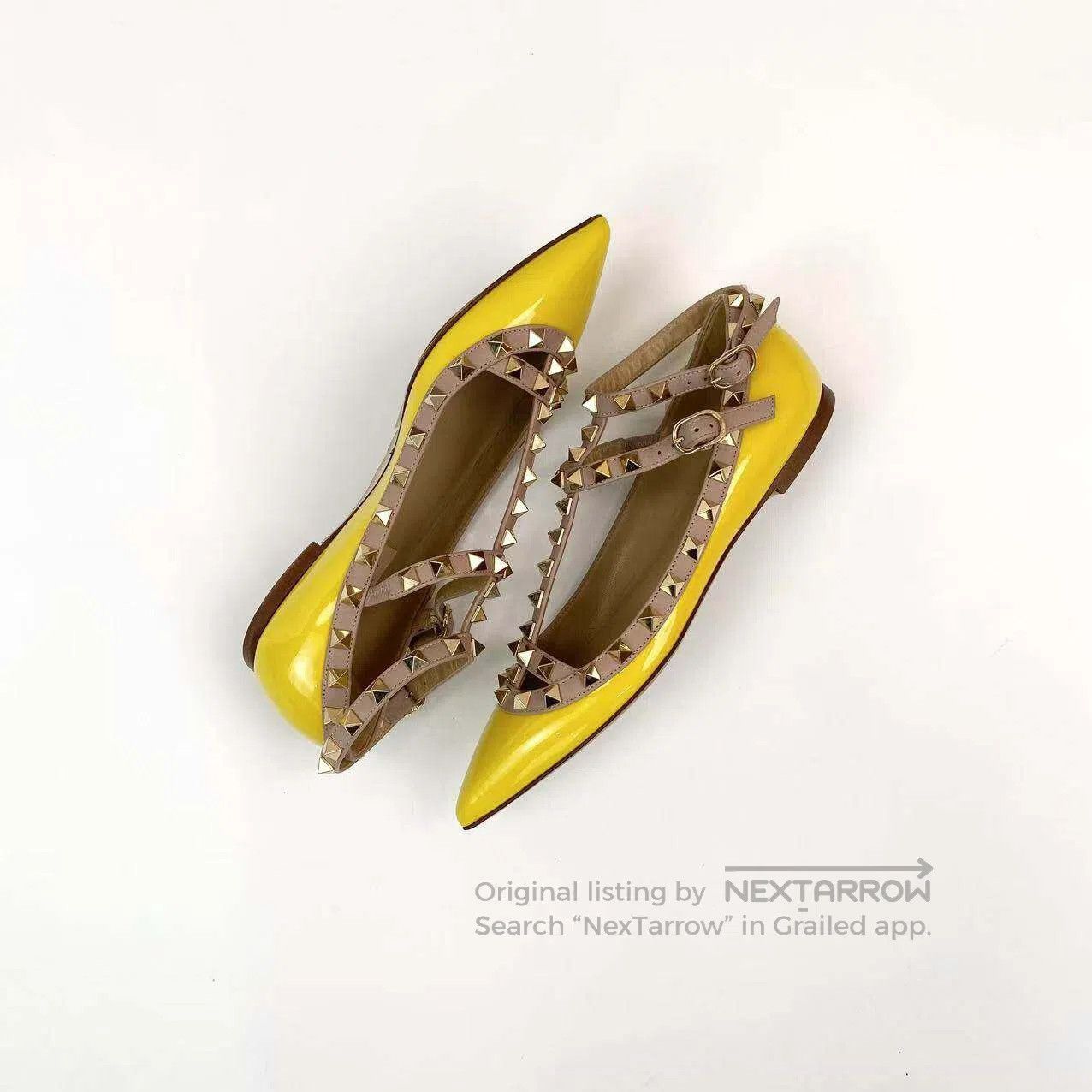 Valentino Valentino Studded flats| Size US 4.5 / IT 34.5 - 4 Thumbnail