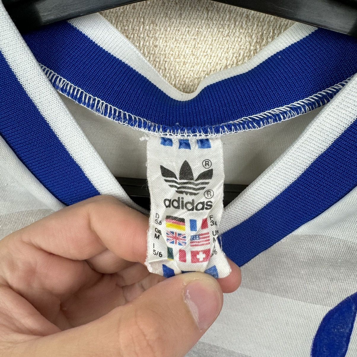 Adidas Vintage Adidas Jersey Borba West Germany Sz M Football Shirt Size US M / EU 48-50 / 2 - 11 Thumbnail