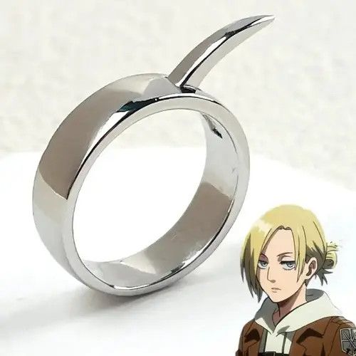 Japanese Brand × Vintage Anime Attack on Titan Cosplay Ring Size ONE SIZE - 1 Thumbnail