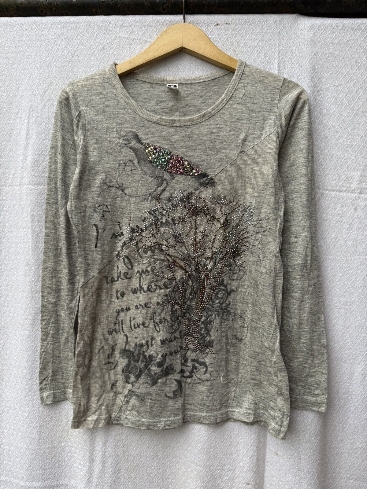 Hysteric Glamour Japanese graphic birds gothic style longsleeve Size US S / EU 44-46 / 1 - 1 Thumbnail